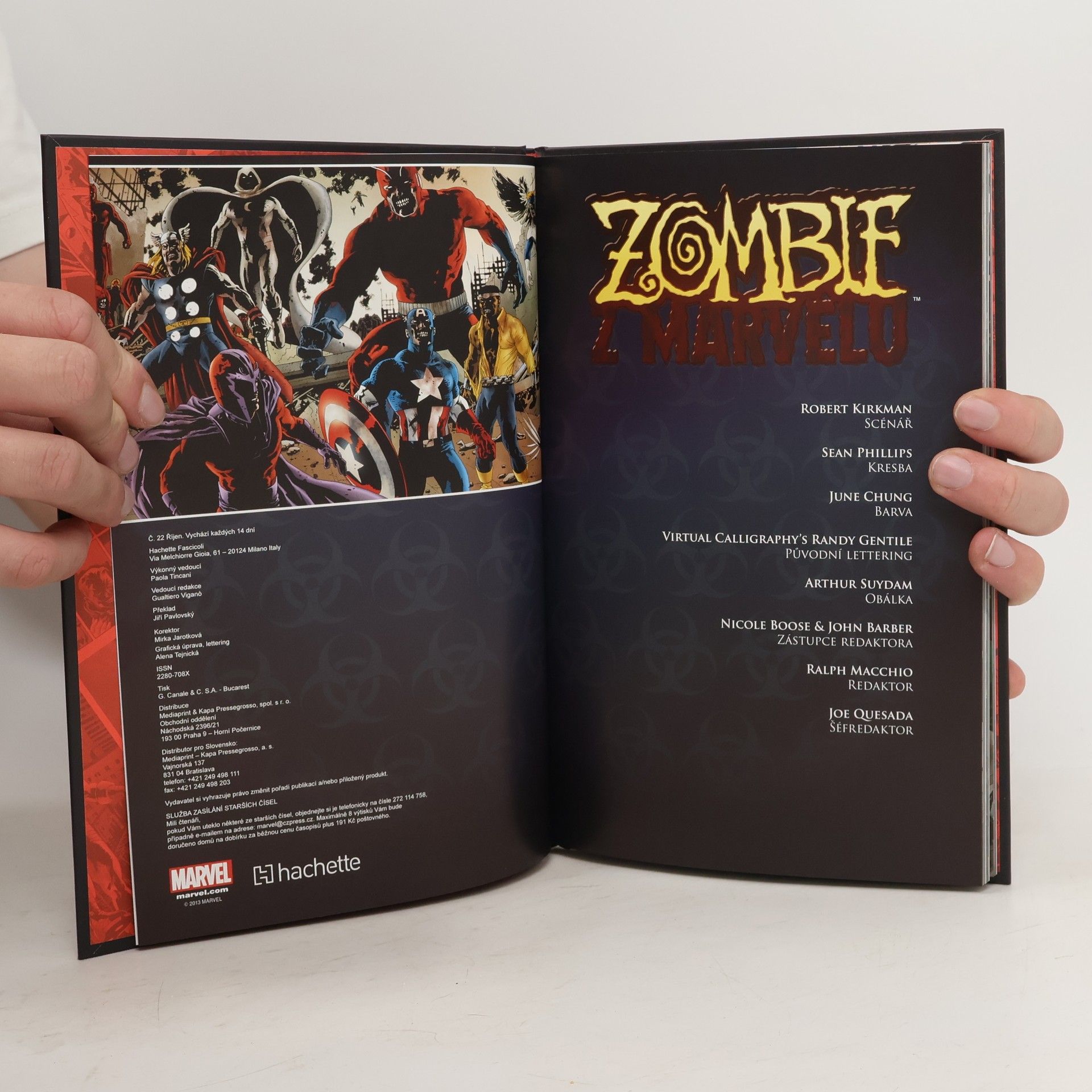 Robert Kikman Ultimátní komiksový komplet Marvel 41. Zombie z Marvelu