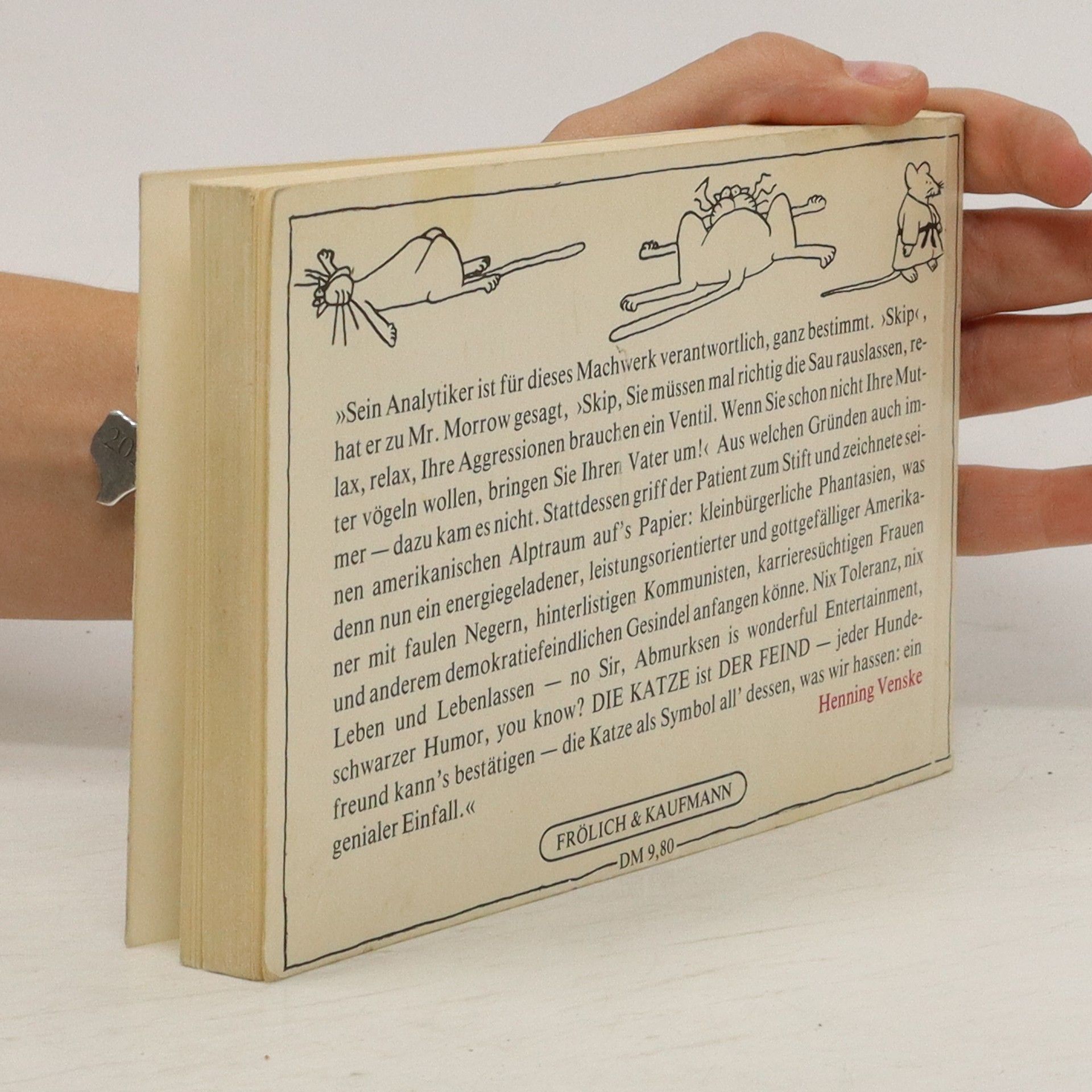 Skip Morrow Das erste offizielle Katzenhasserbuch