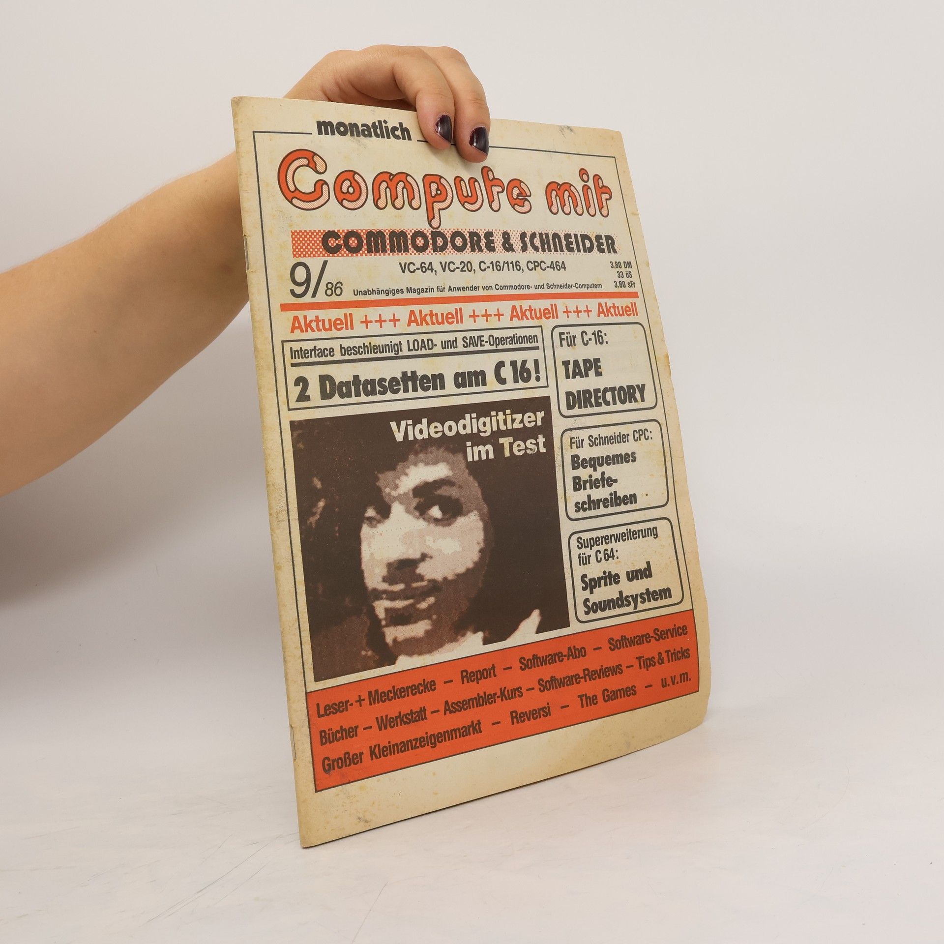 AA.VV. Compute mit Commodore und Schneider 9/1986