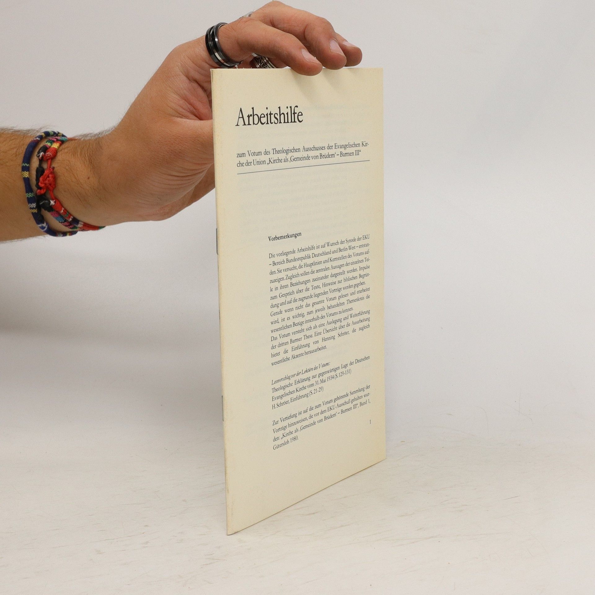 Autorenkollektiv Arbeitshilfe