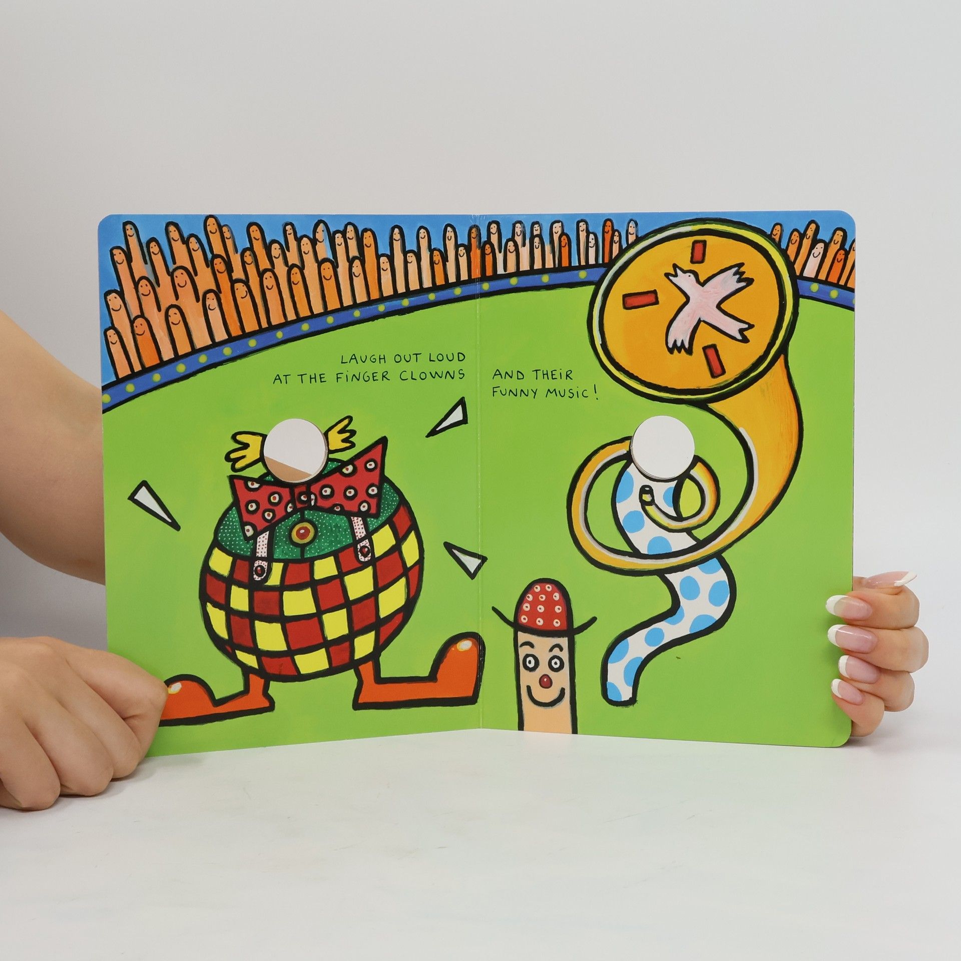 Hervé Tullet The Finger Circus game