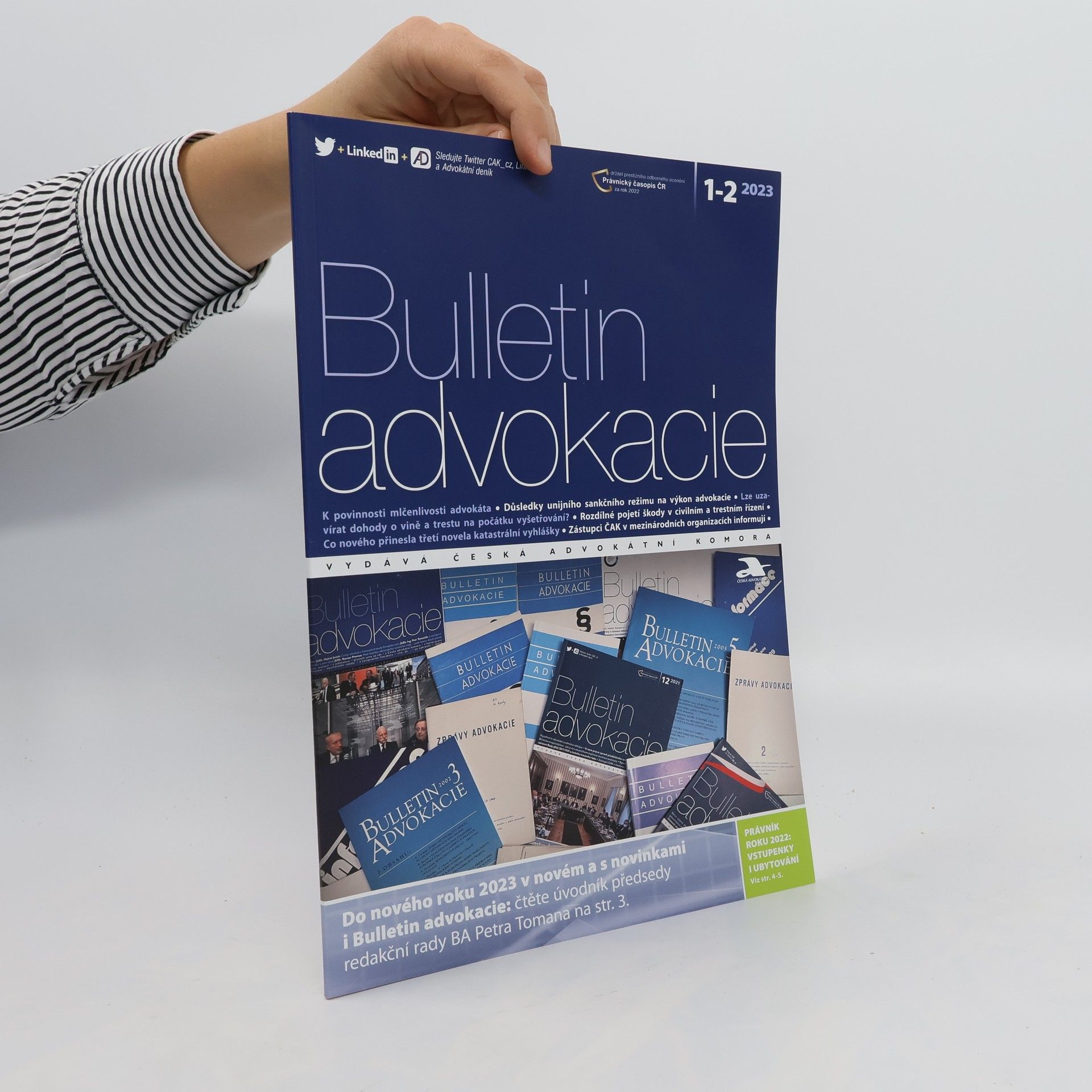 Collectif d'auteurs Bulletin advokacie 1-2/2023