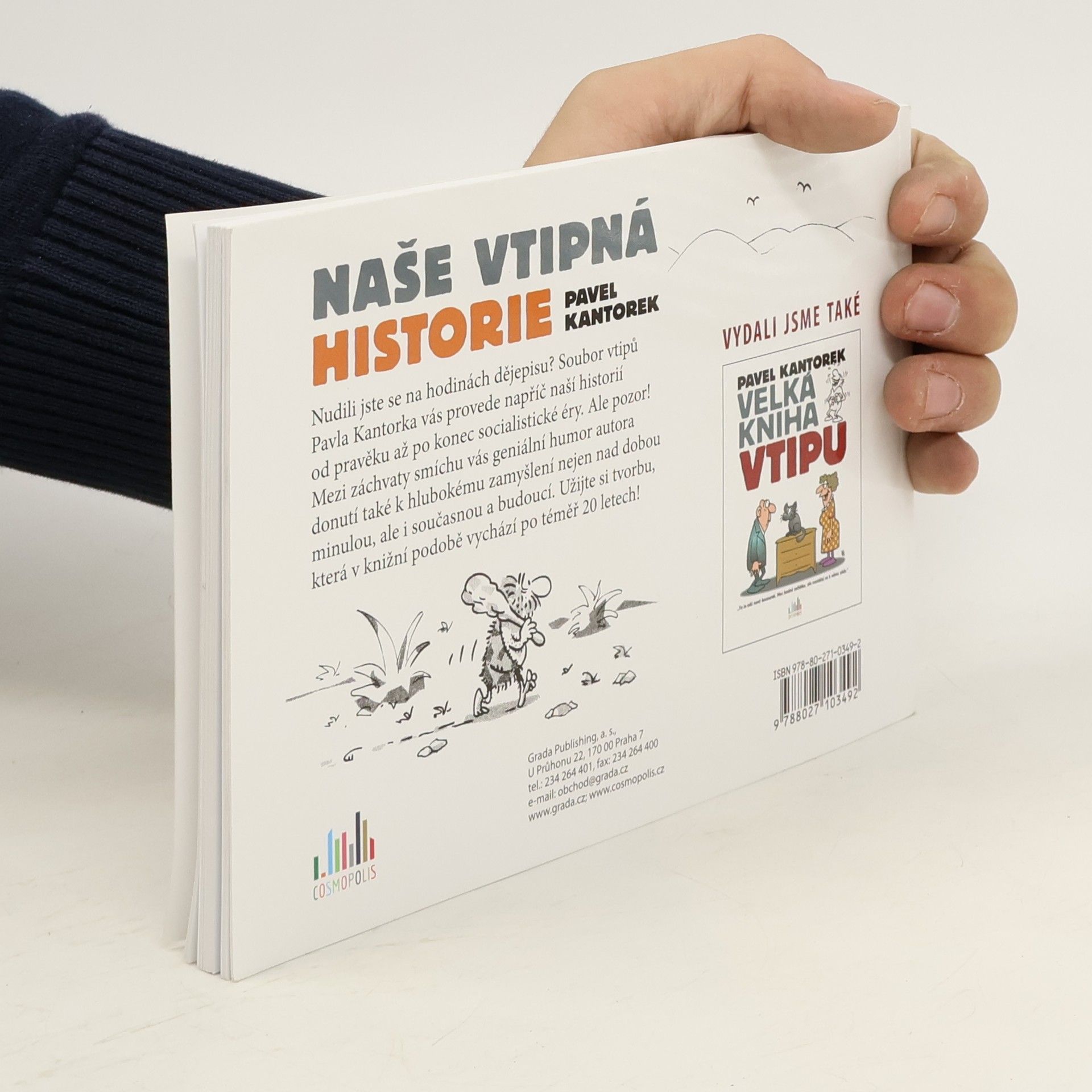 Pavel Kantorek Naše vtipná historie
