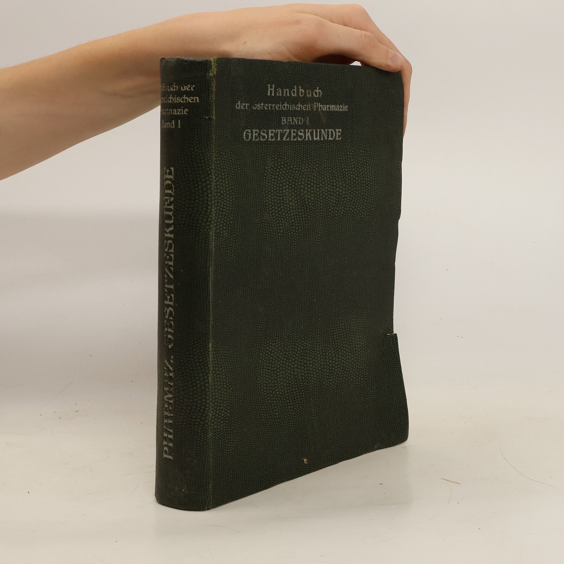 Heinrich Fohn Handbuch der österreichischen Pharmazie