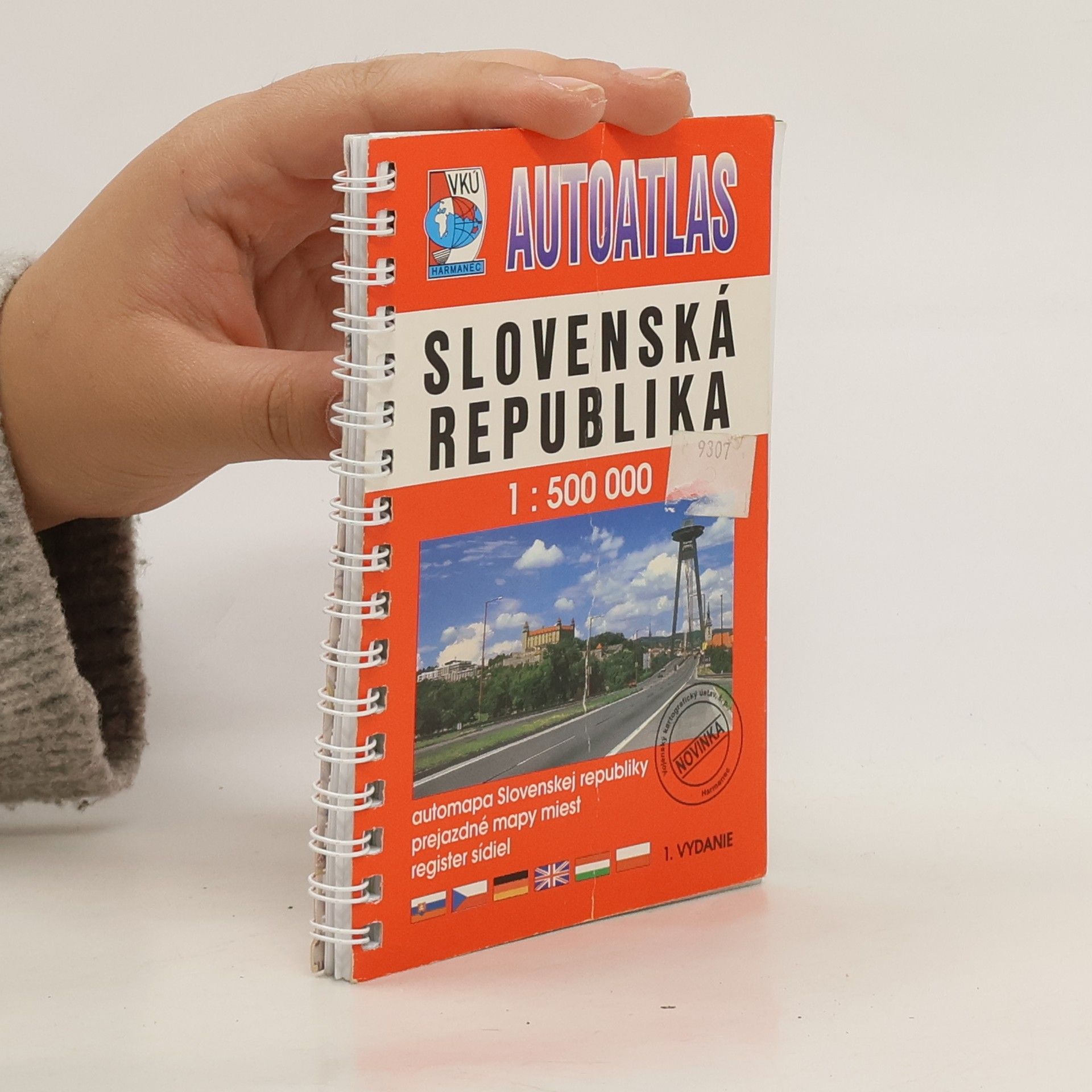 Kolektív autorov Autoatlas Slovenská republika 1:500 000