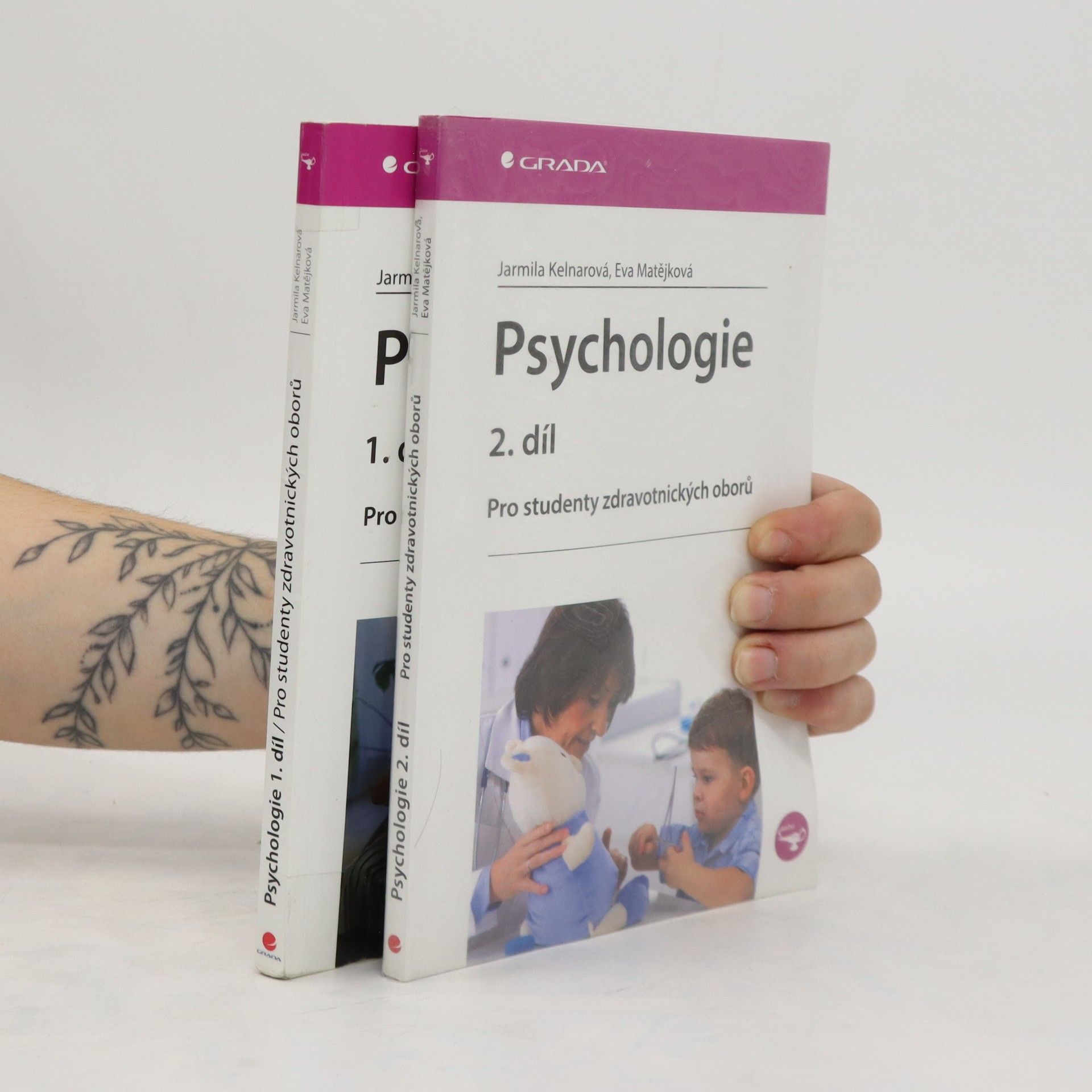 Jarmila Kelnarová Psychologie pro studenty zdravotnických oborů. 1. + 2. díl