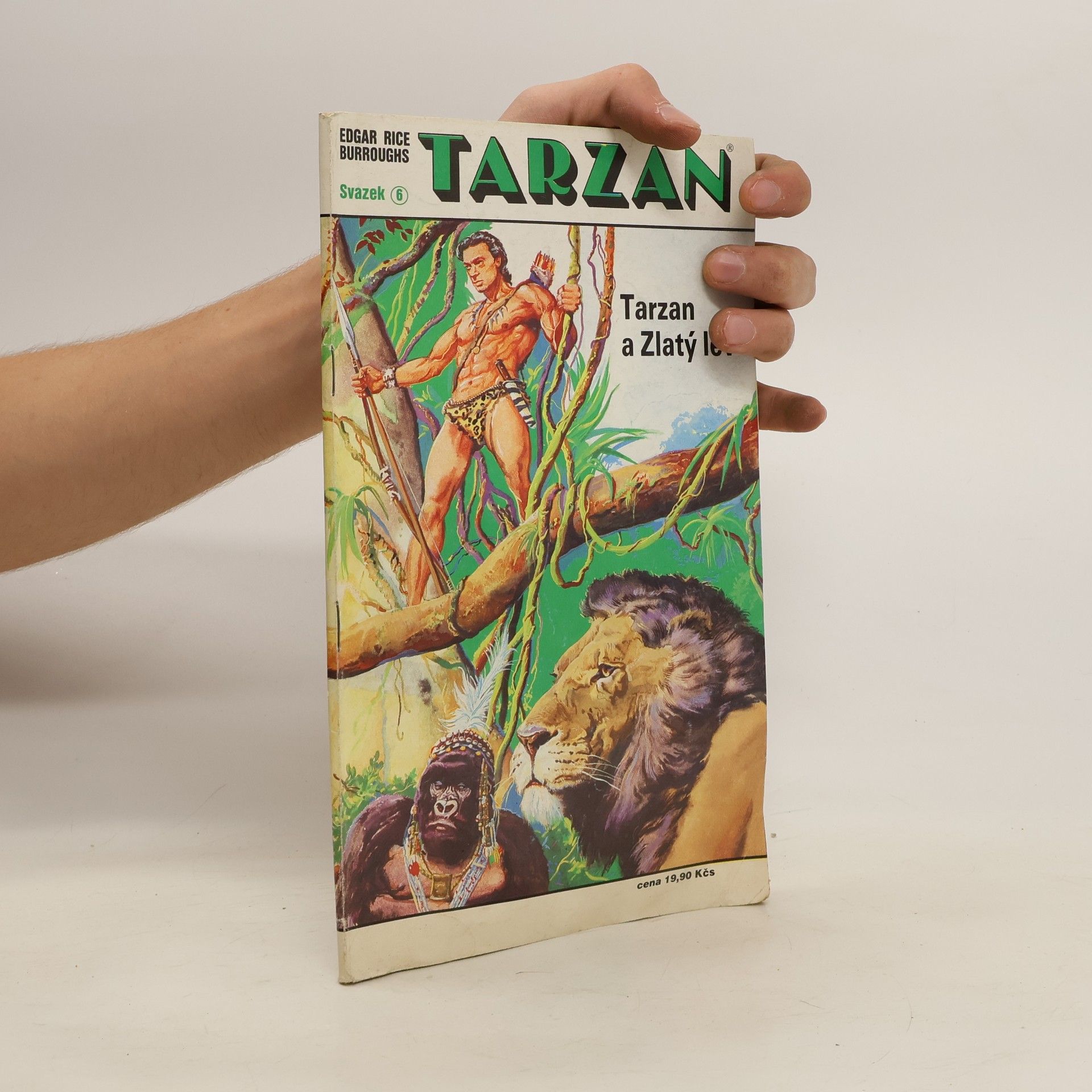 Edgar Rice Burrroughs Tarzan a zlatý lev
