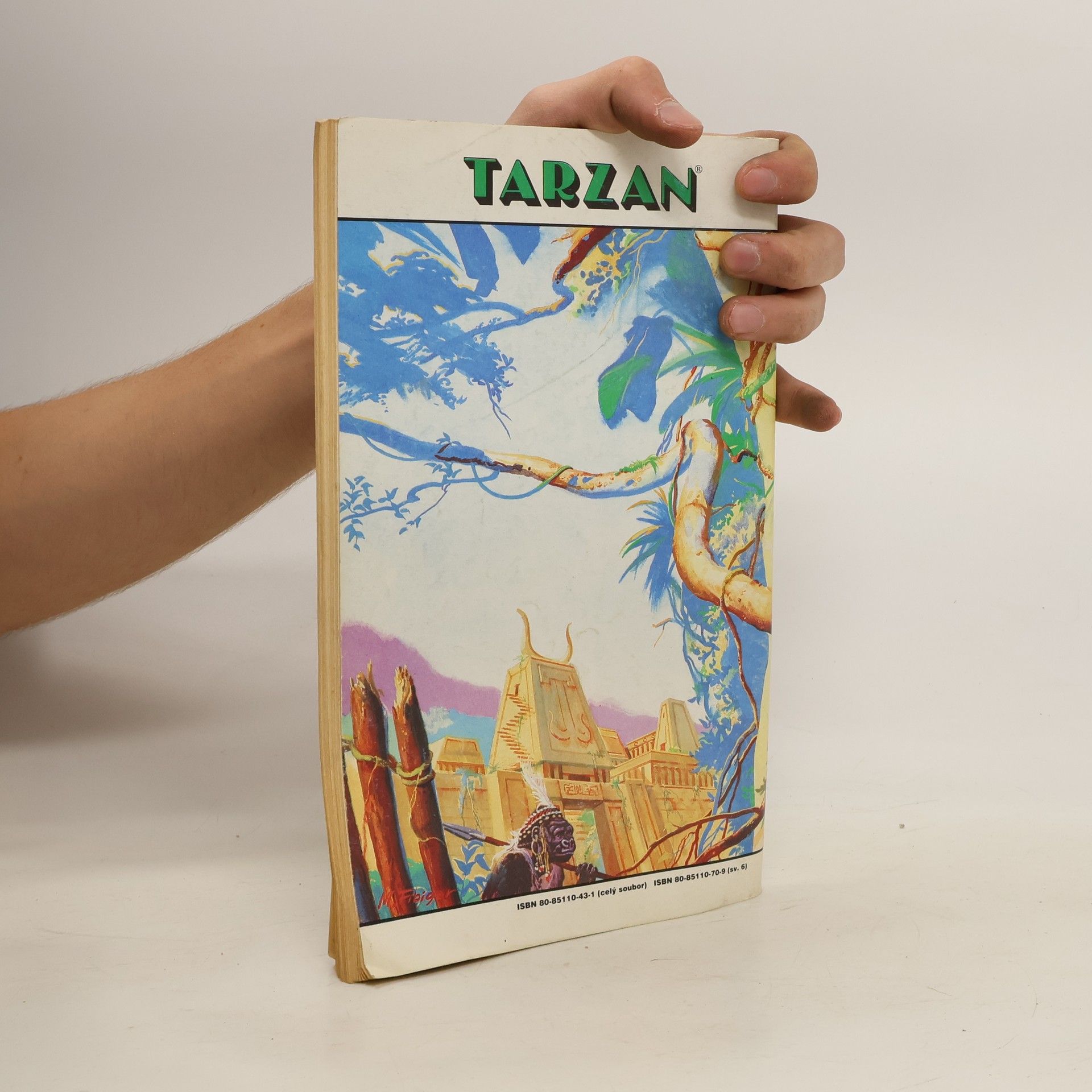Edgar Rice Burrroughs Tarzan a zlatý lev