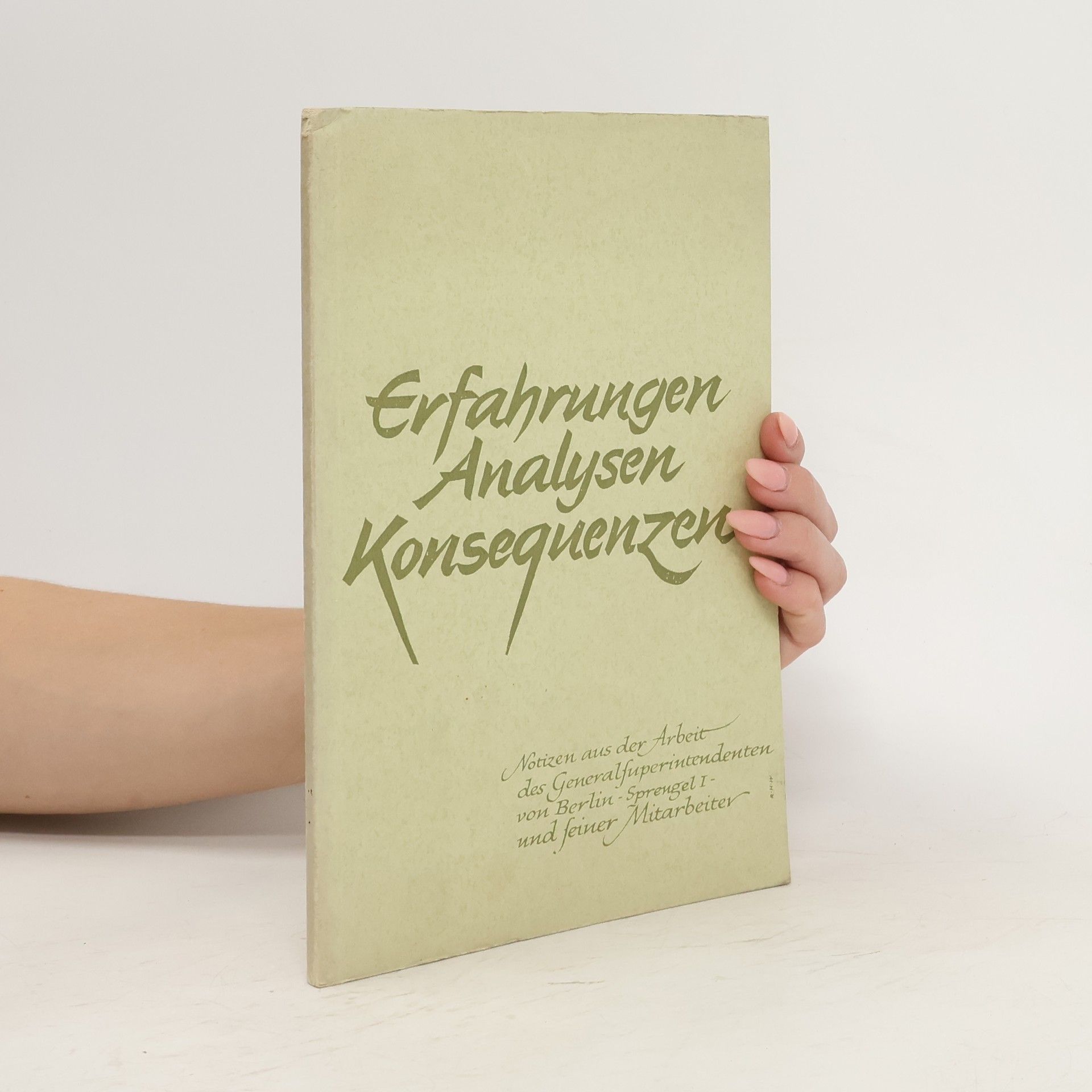 Autorenkollektiv Erfahrungen. Analysen. Konsequenzen