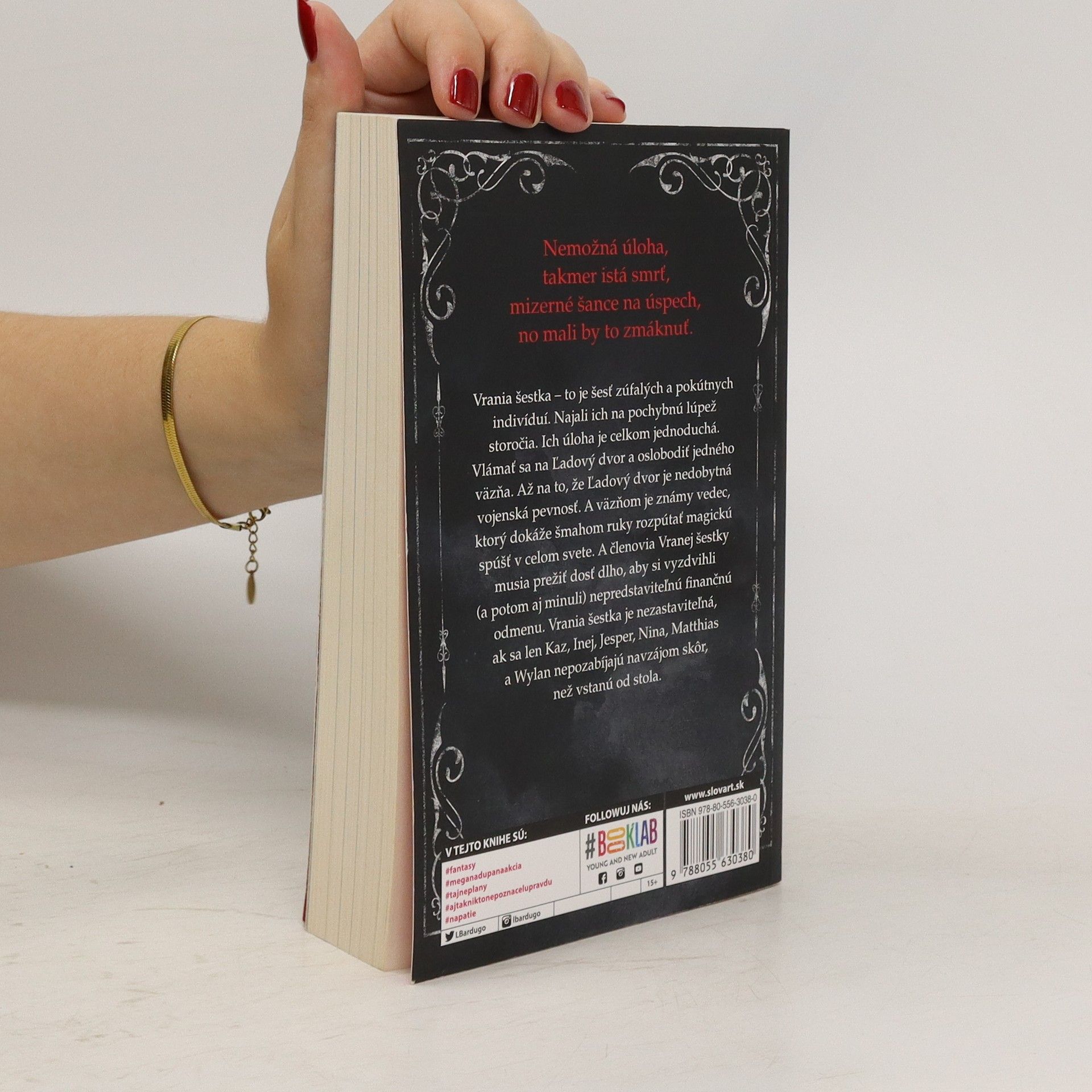 Leigh Bardugo Vrania šestka. Král'ovstvo podvodníkov
