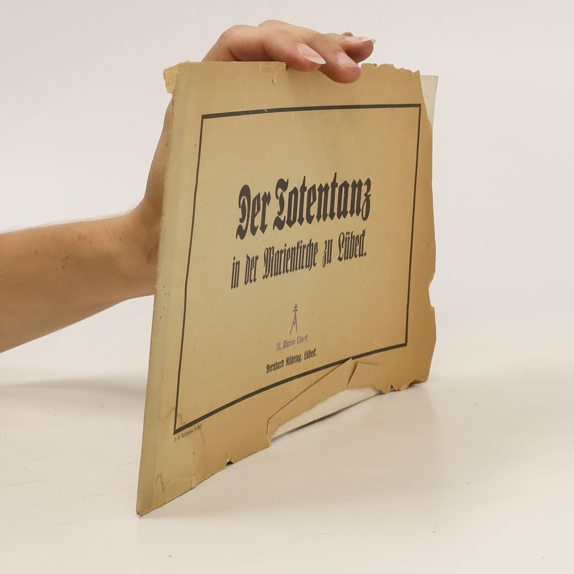 Bernhard Nöhring Der Totentanz in der Marienkirche zu Lübeck