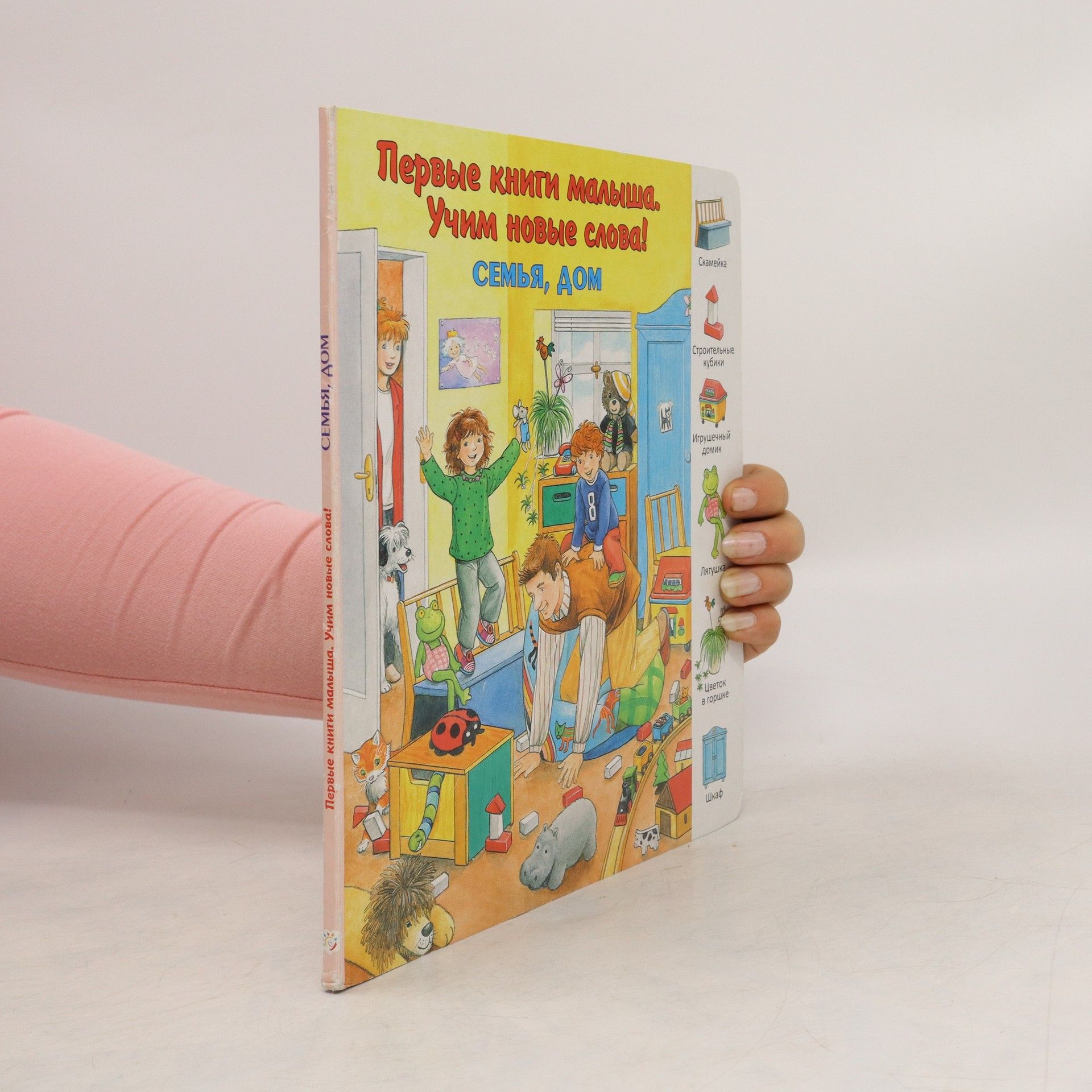 AA.VV. Первые книги малыша. Учим новые слова! Семья, дом. Pervyye knigi malysha. Uchim novyye slova! Sem'ya, dom