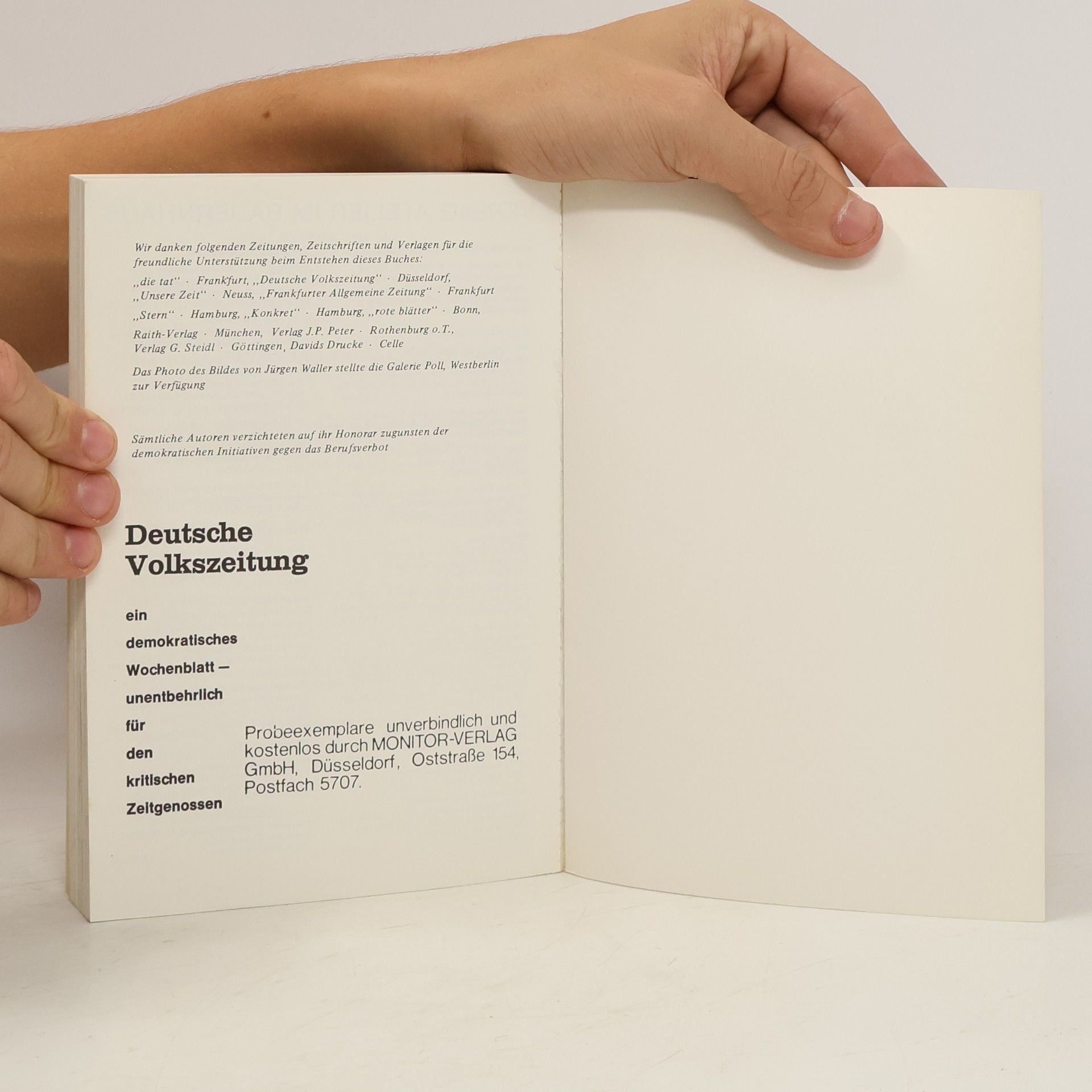 Collectif d'auteurs Berufsverbot