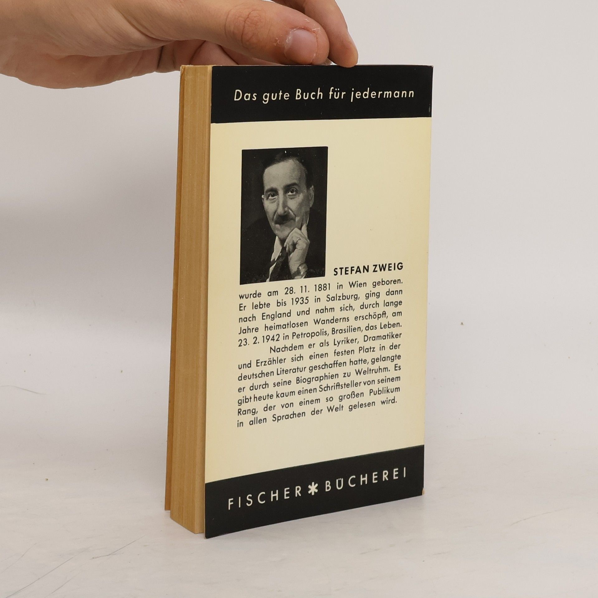 Stefan Zweig Phantastische Nacht