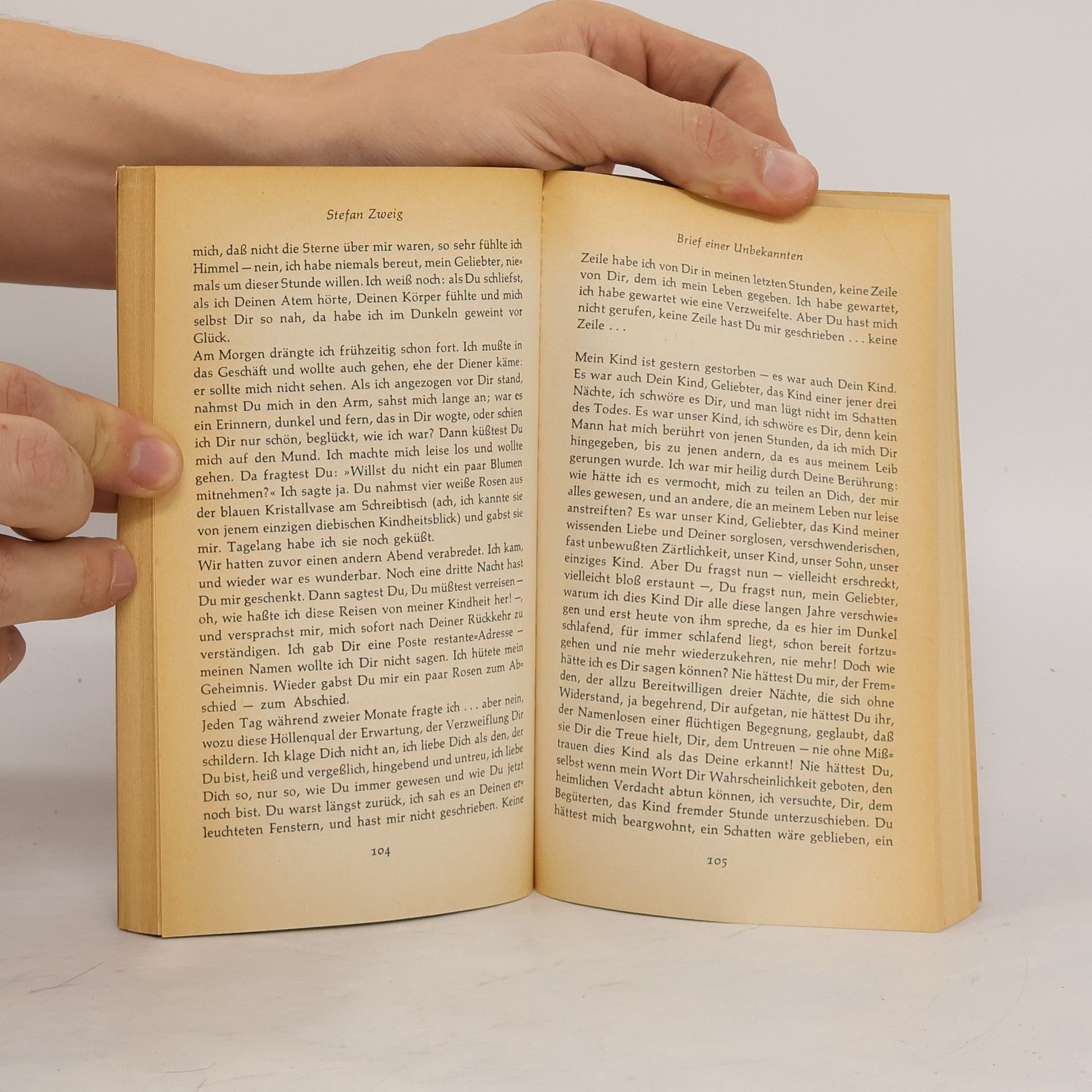 Stefan Zweig Phantastische Nacht
