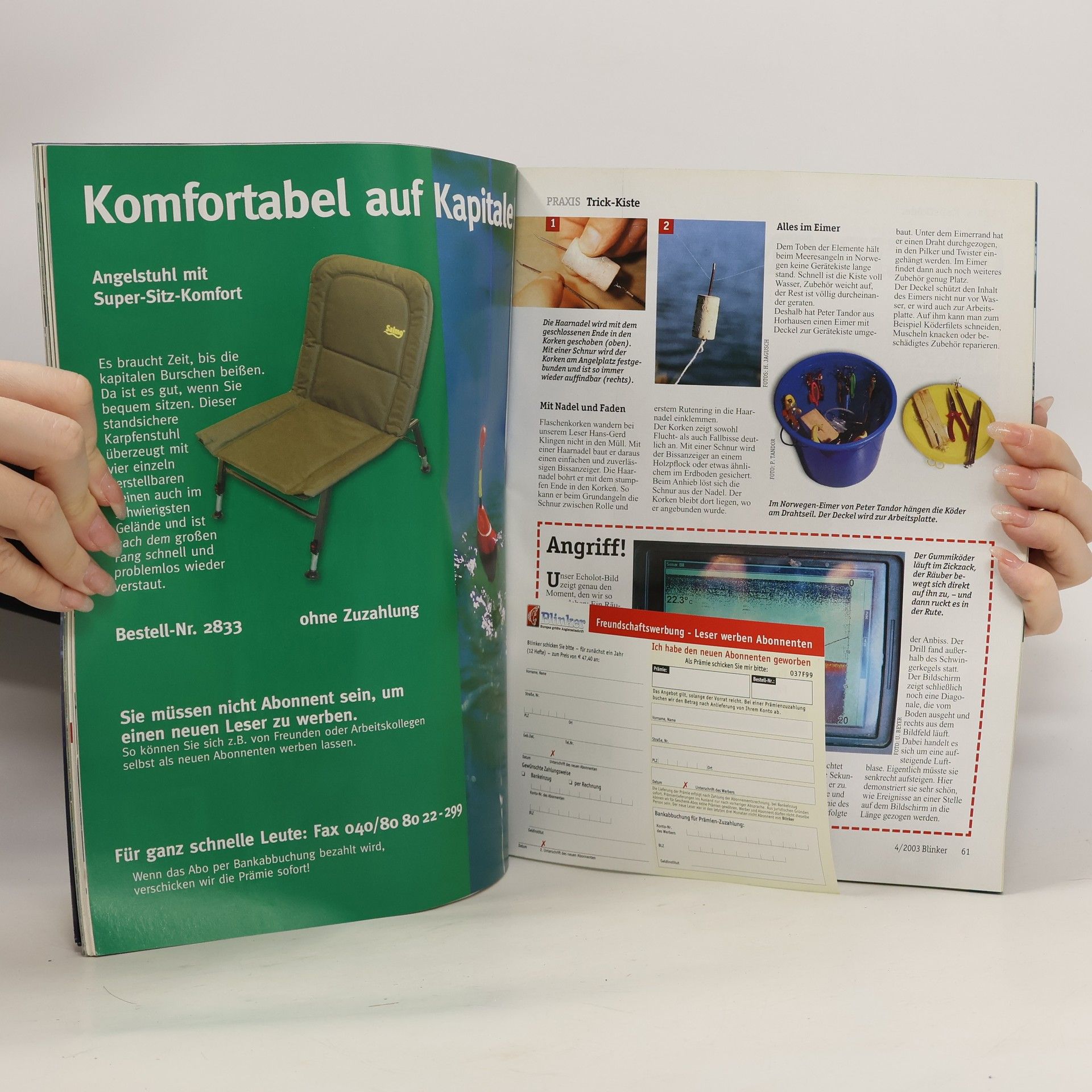 Autorenkollektiv Blinker : Europas größte Anglerzeitschrift