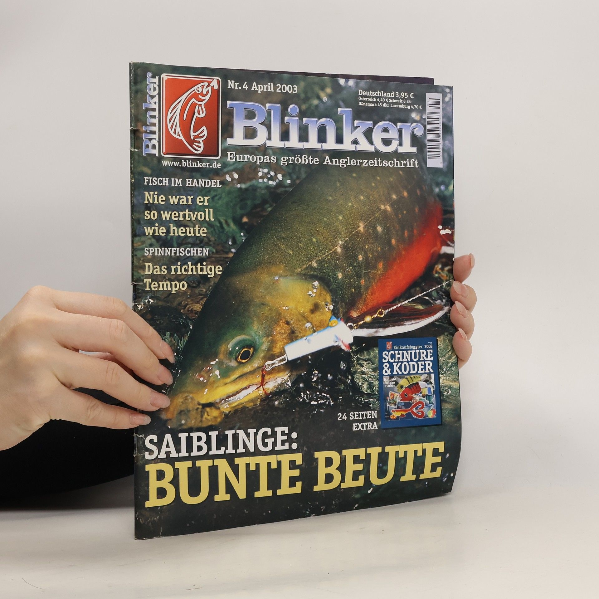 Autorenkollektiv Blinker : Europas größte Anglerzeitschrift