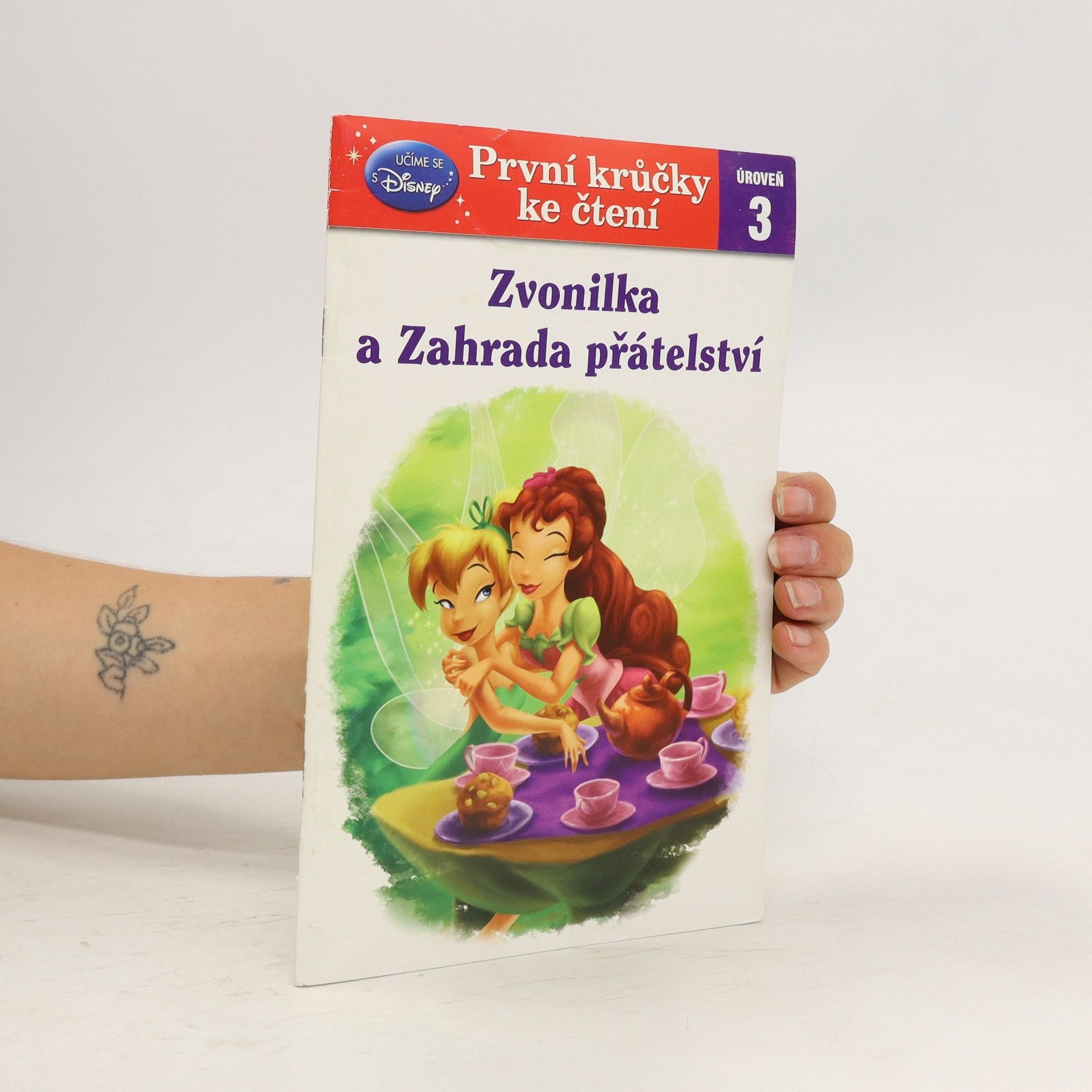 Walt Disney První krůčky ke čtení - Zvonilka a zahrada přátelství (Úroveň 3)