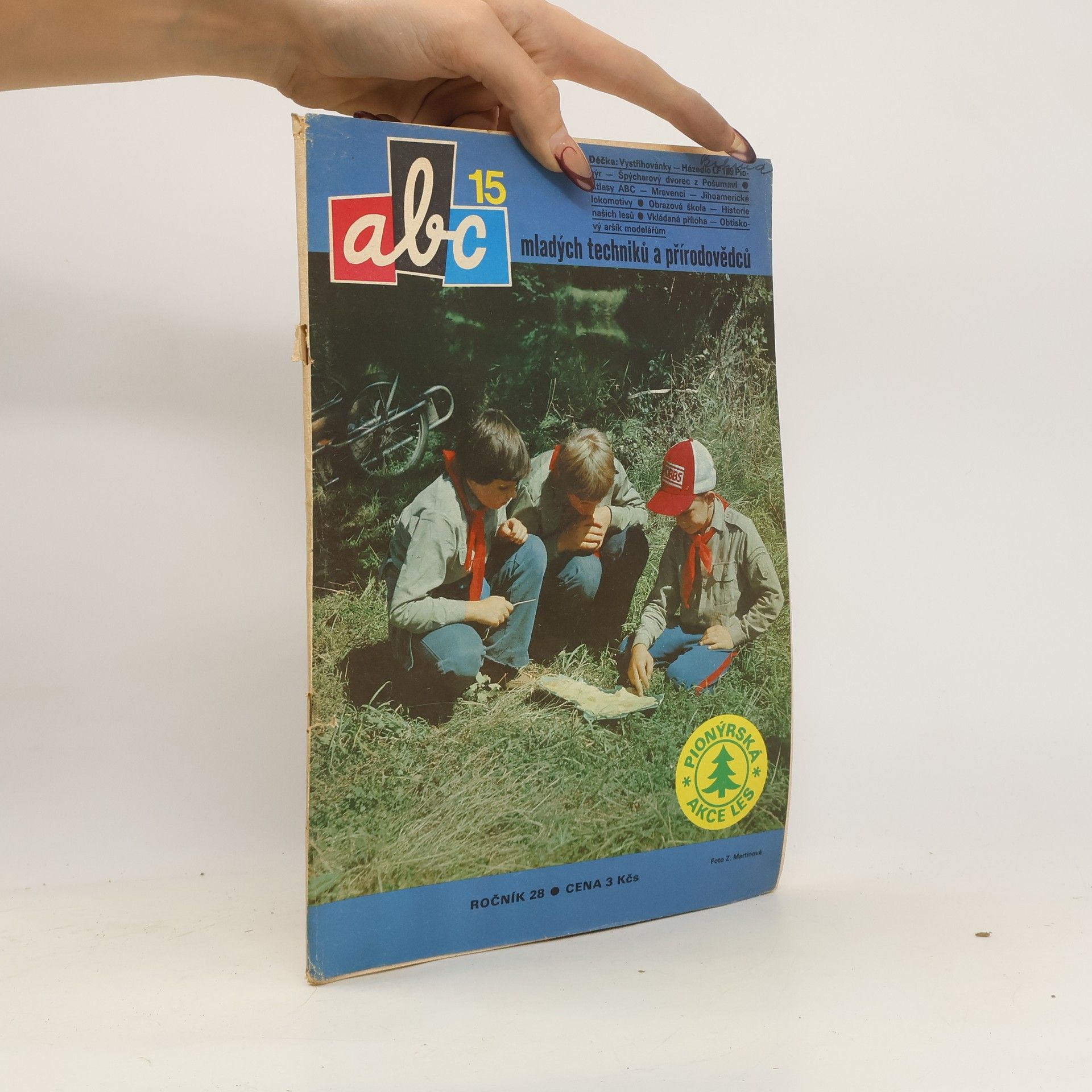 Collectif d'auteurs ABC mladých techniků a přírodovědců. roč.28, č.15