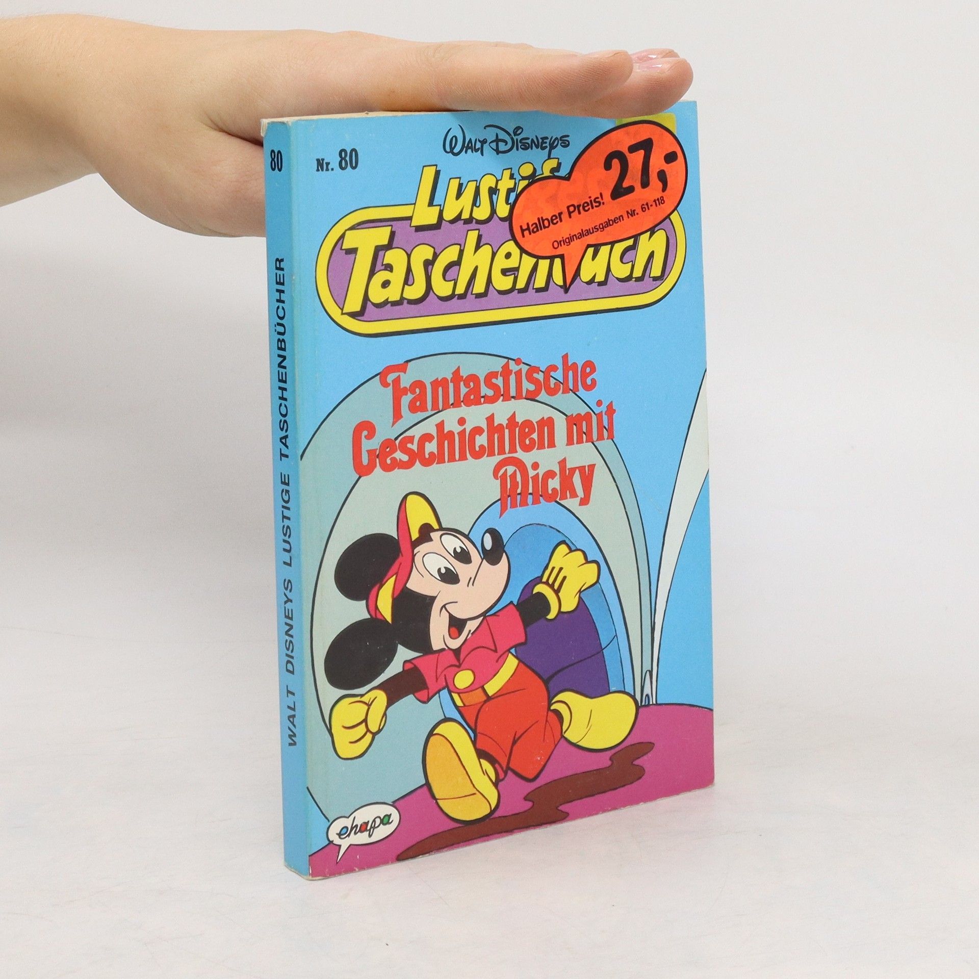 Walt Disney Walt Disney Lustige Taschenbücher 80. Fantastische Geschichten mit Micky