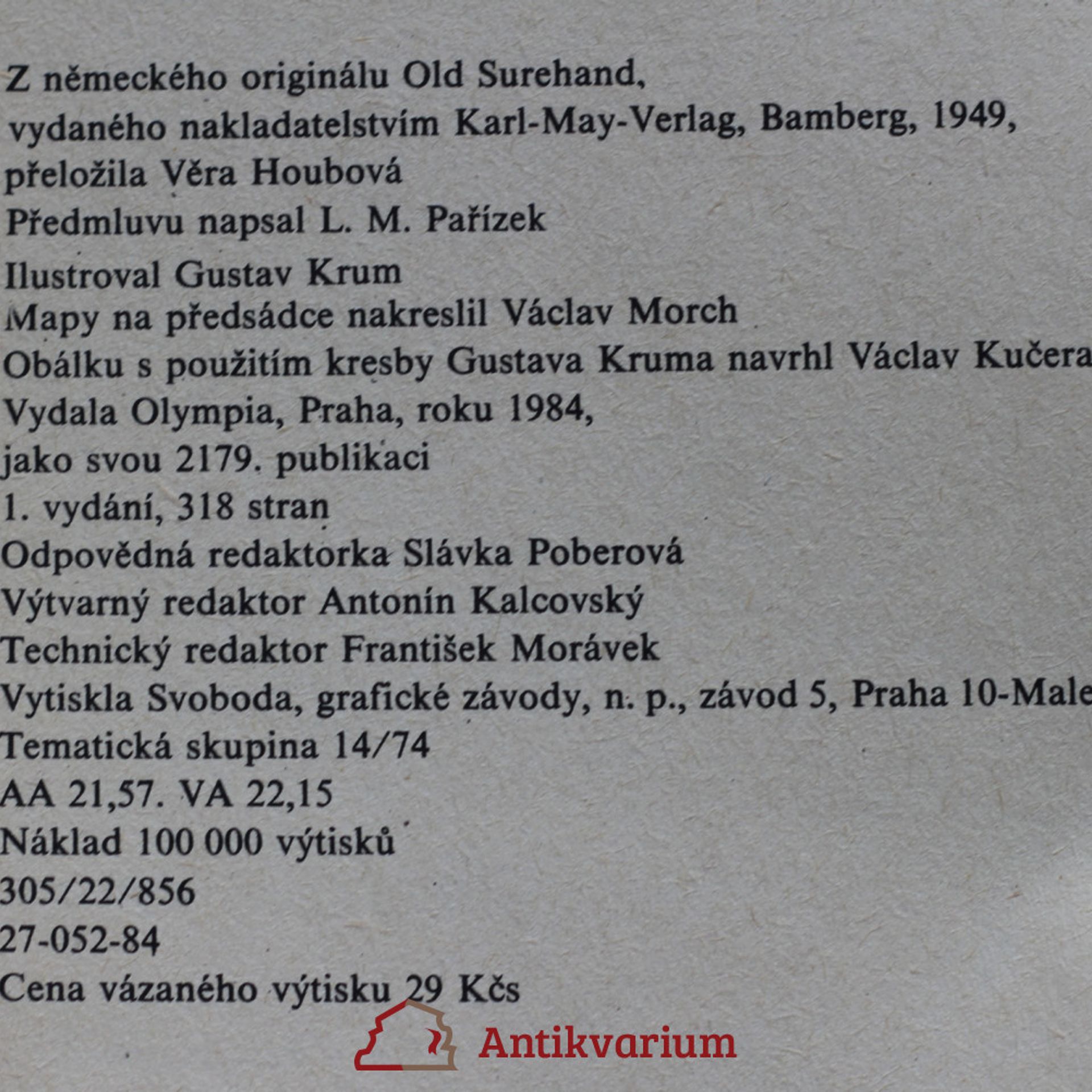 Karl May Old Surehand 1. a 2. díl