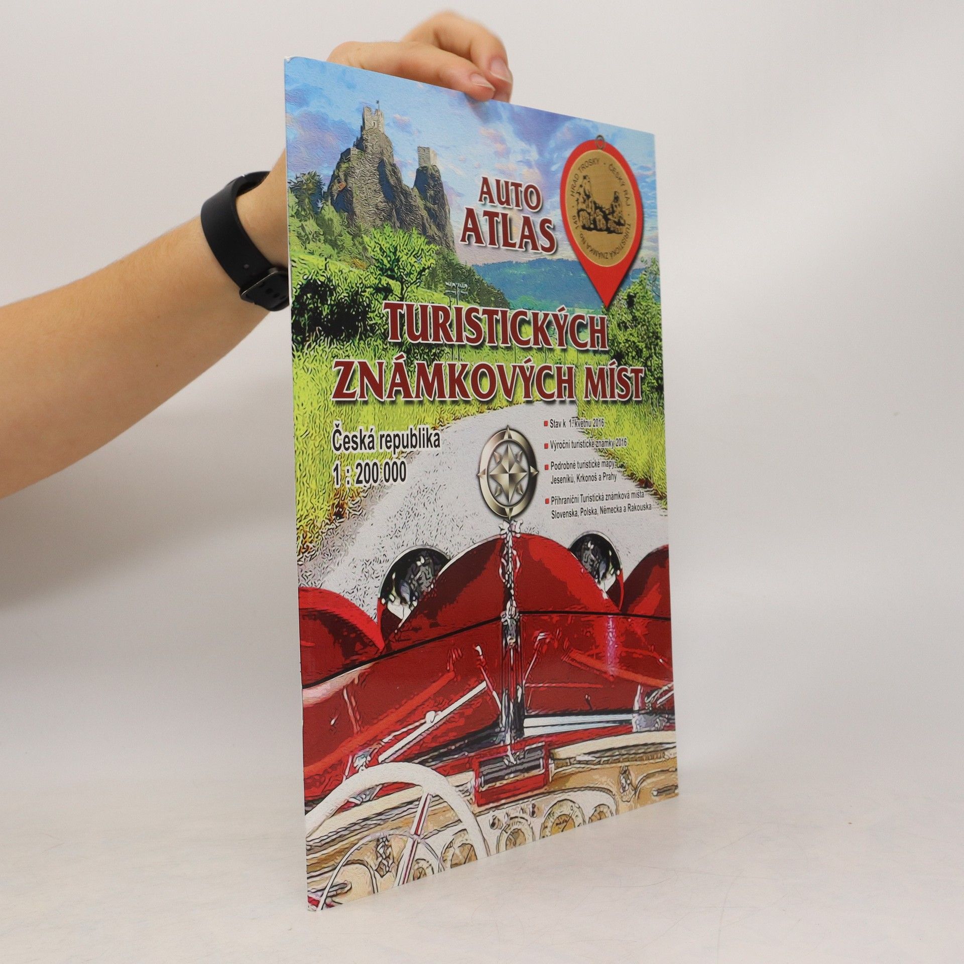 Kolektiv autorů Auto atlas turistických známkových míst