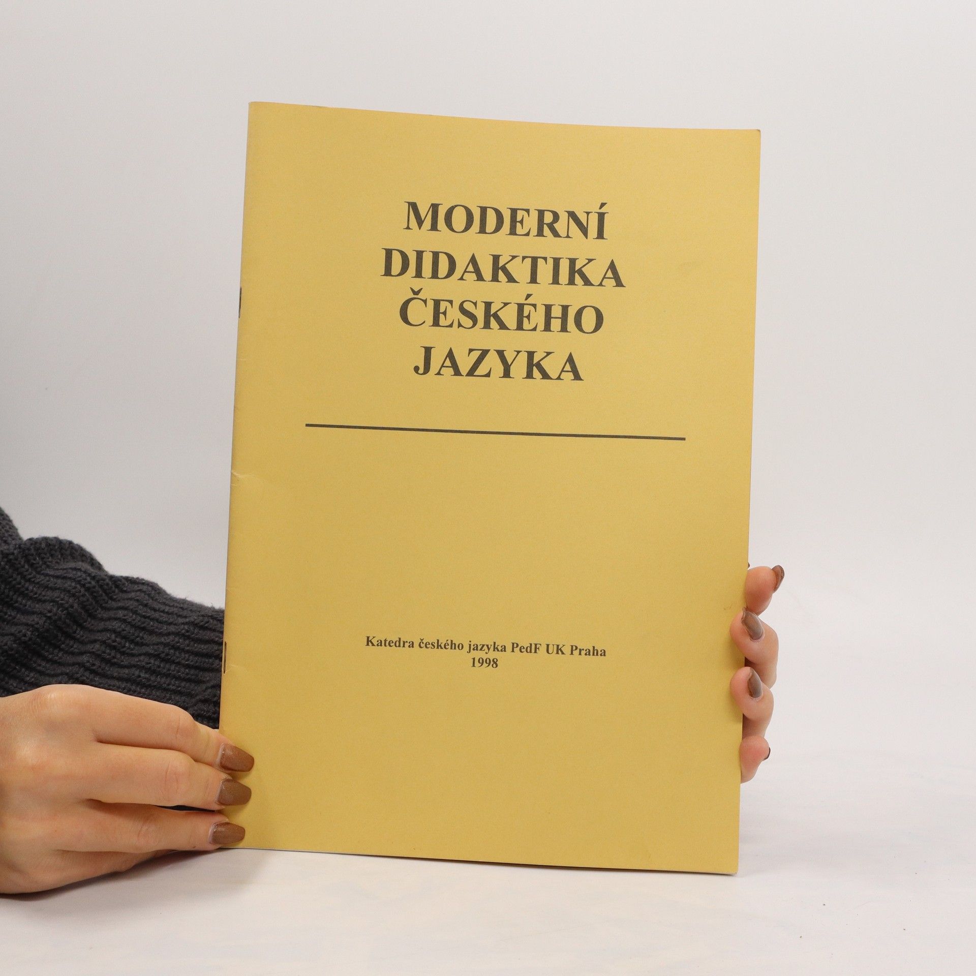 kolektiv Moderní didaktika českého jazyka