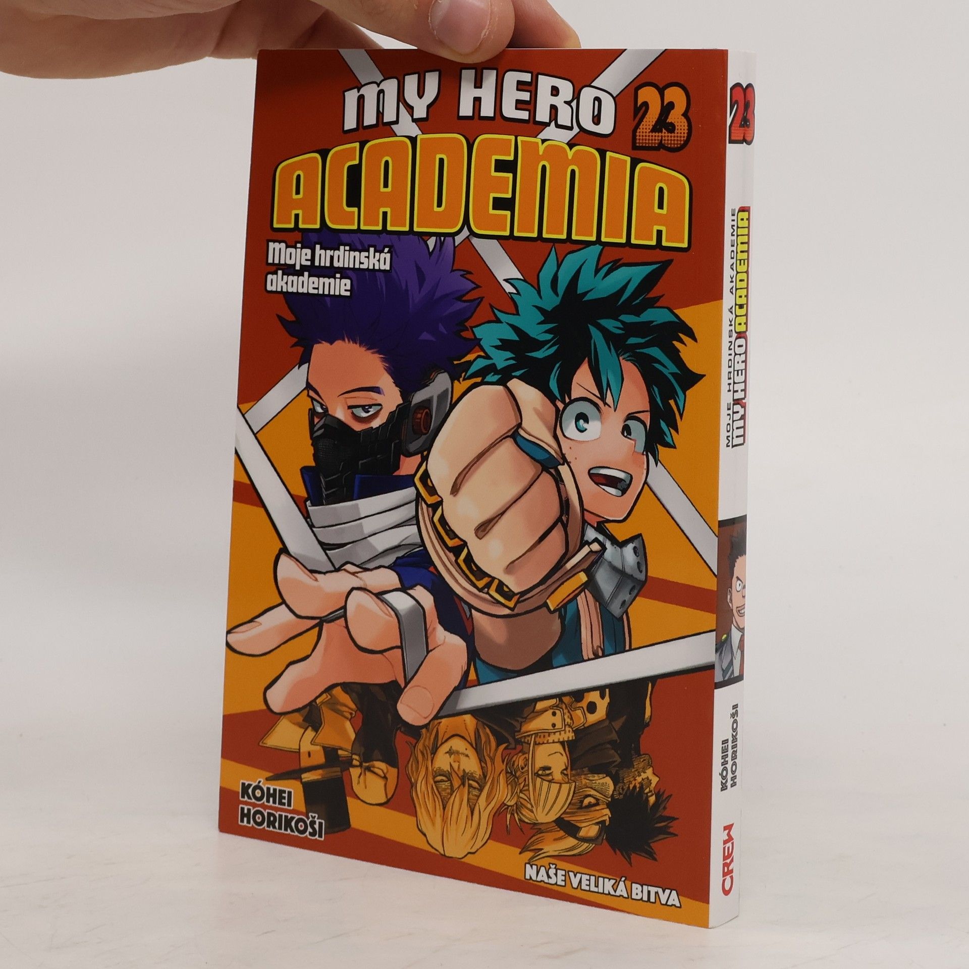 Kōhei Horikoshi Moje hrdinská akademie 23 - Naše veliká bitva