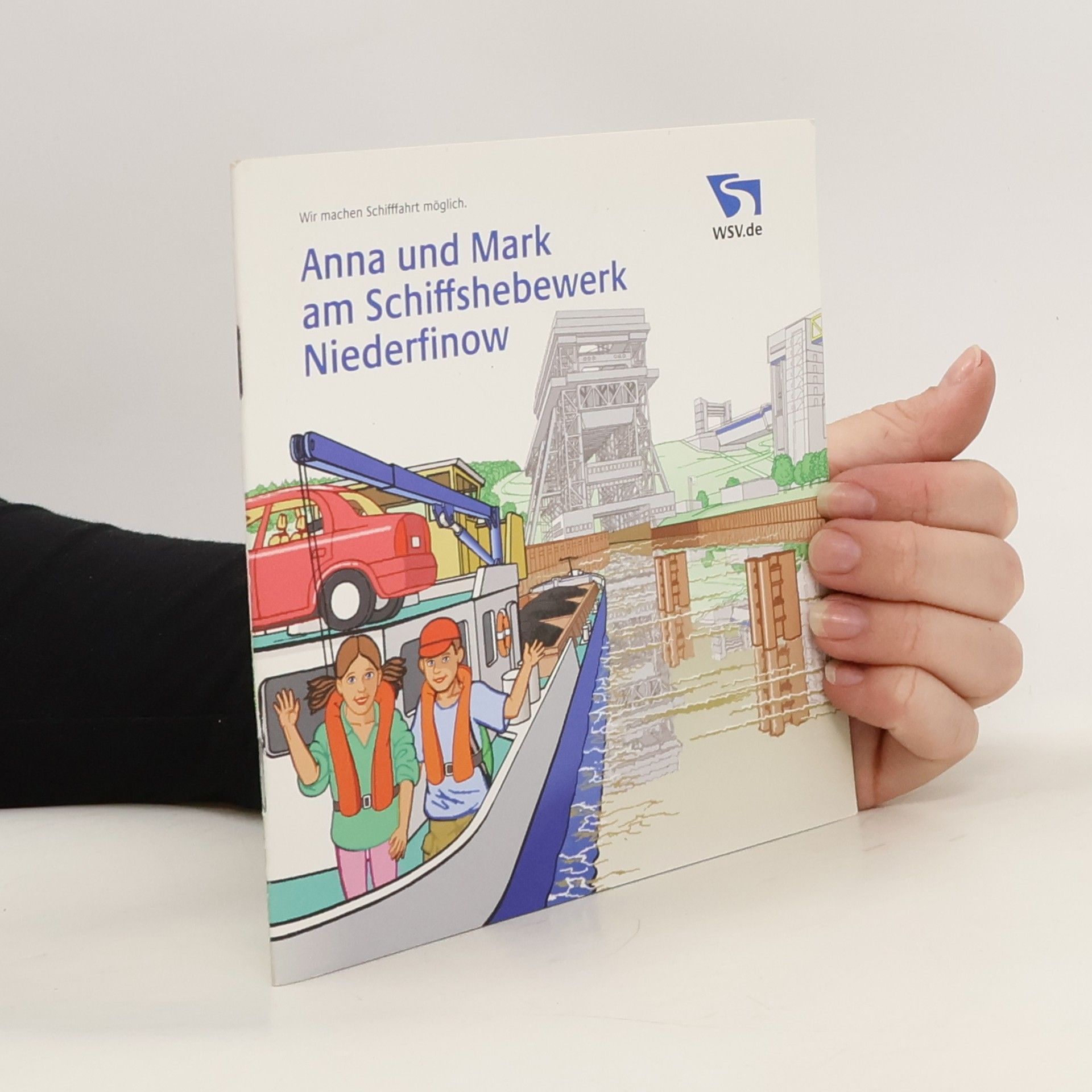 kolektiv Anna und Mark am Schiffshebewerk Niederfinow