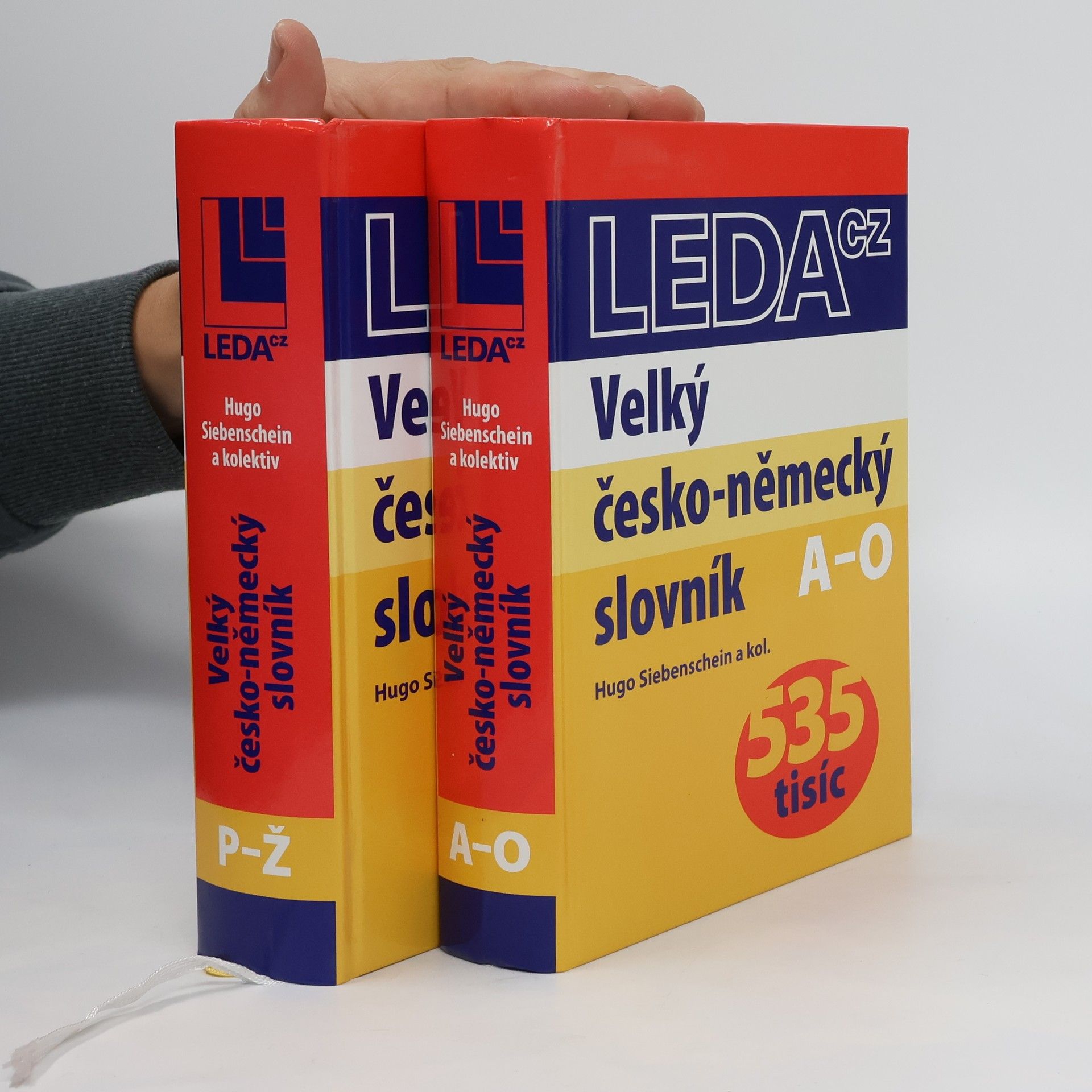 Hugo Siebenschein Velký česko-německý slovník. A-O, P-Ž