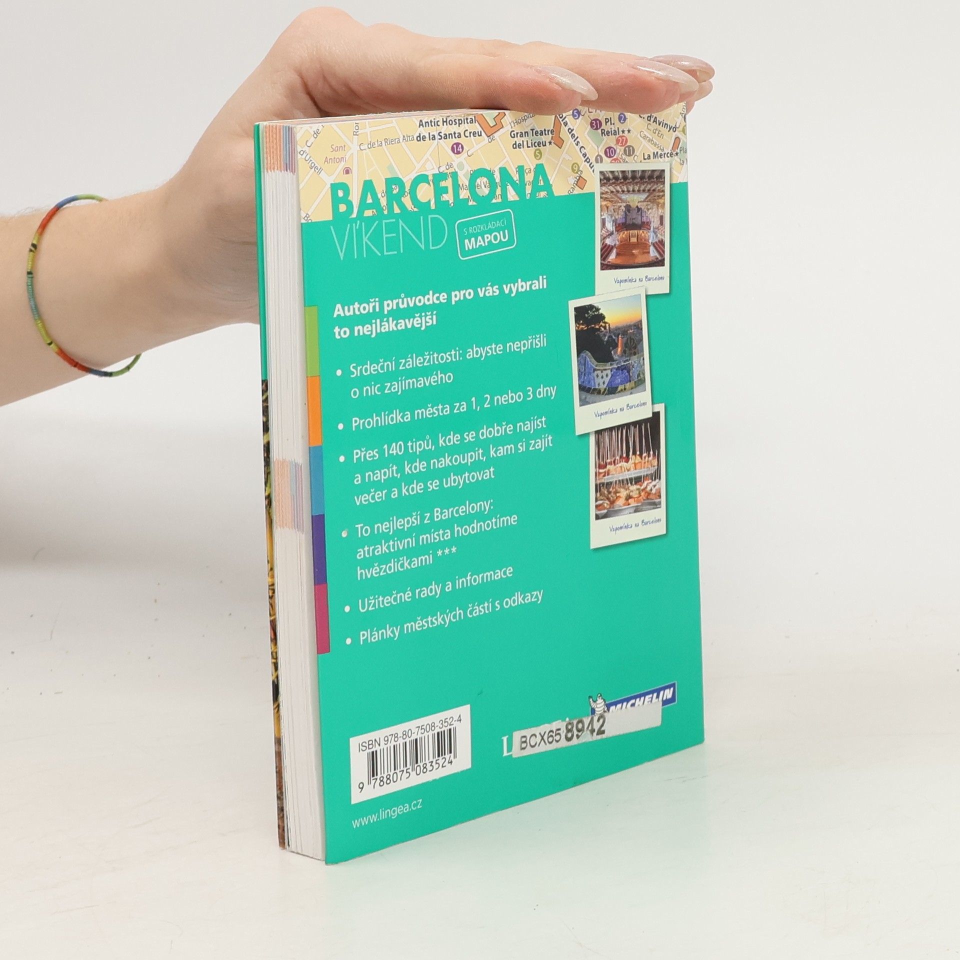 Barcelona - víkend : s rozkládací mapou