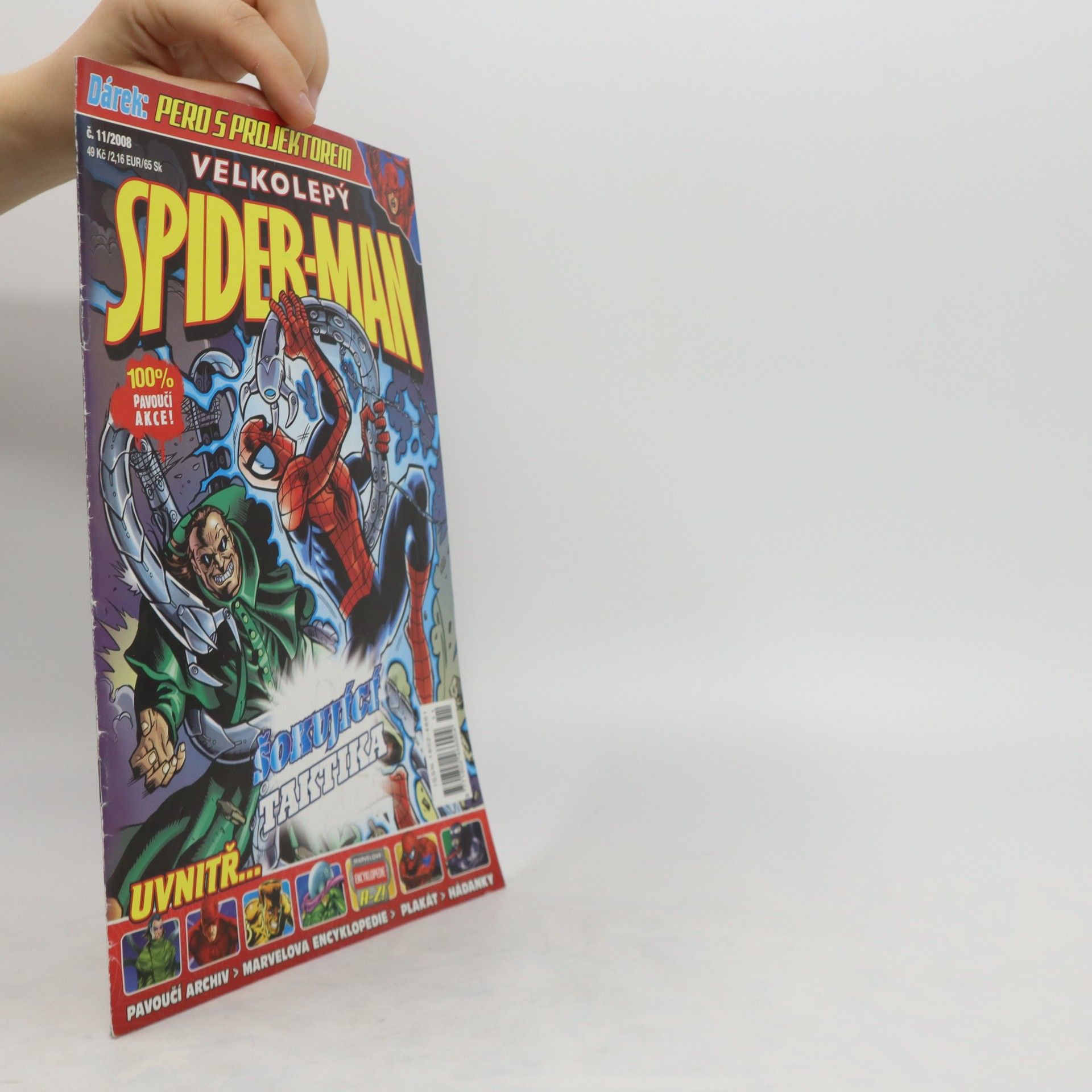Collectif d'auteurs Velkolepý Spider-man. Šokující taktika (č. 11/2008)