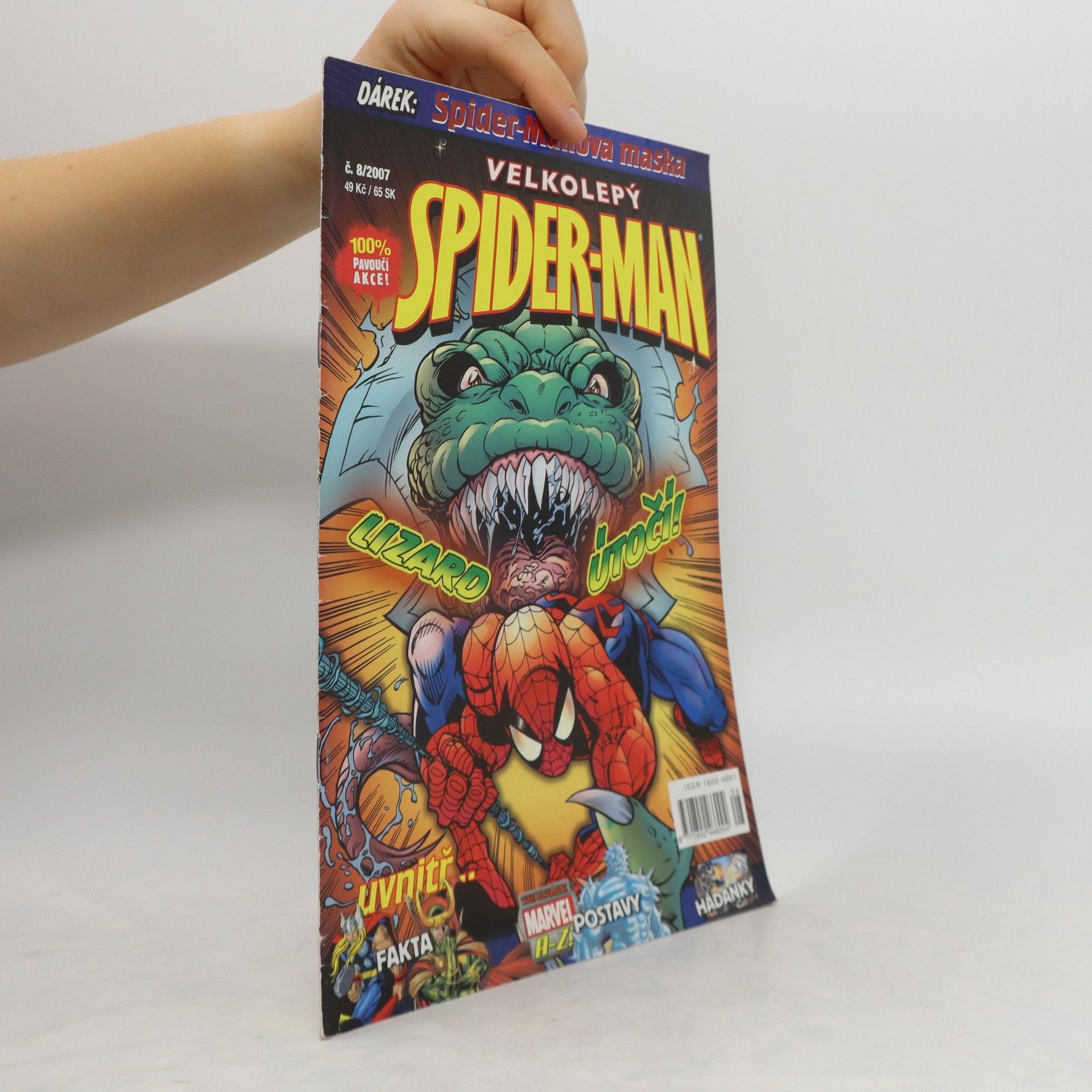 Collectif d'auteurs Velkolepý Spider-man. Lizard útočí (č. 8/2007)