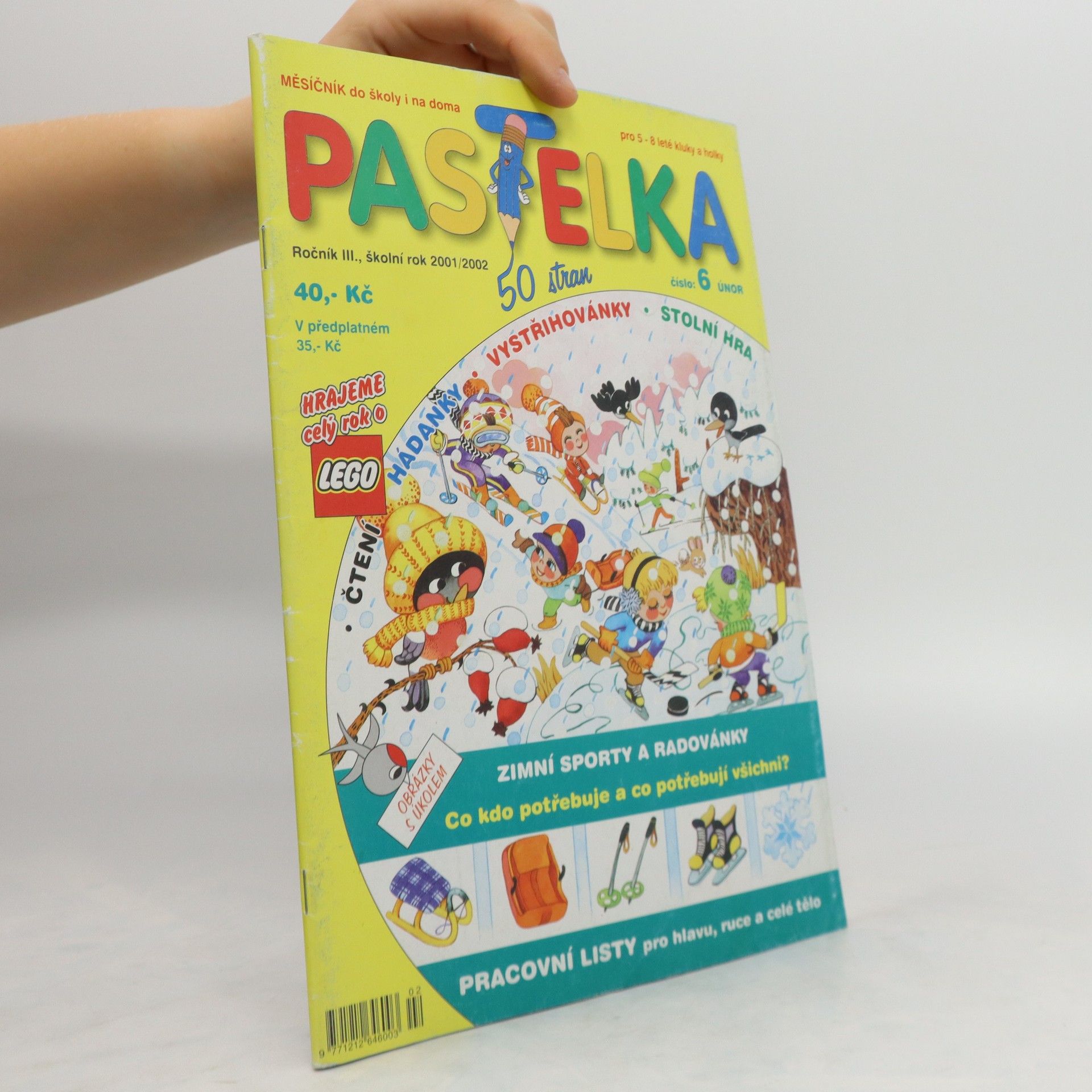 Kolektiv autorů Pastelka 6/školní rok 2001/2002