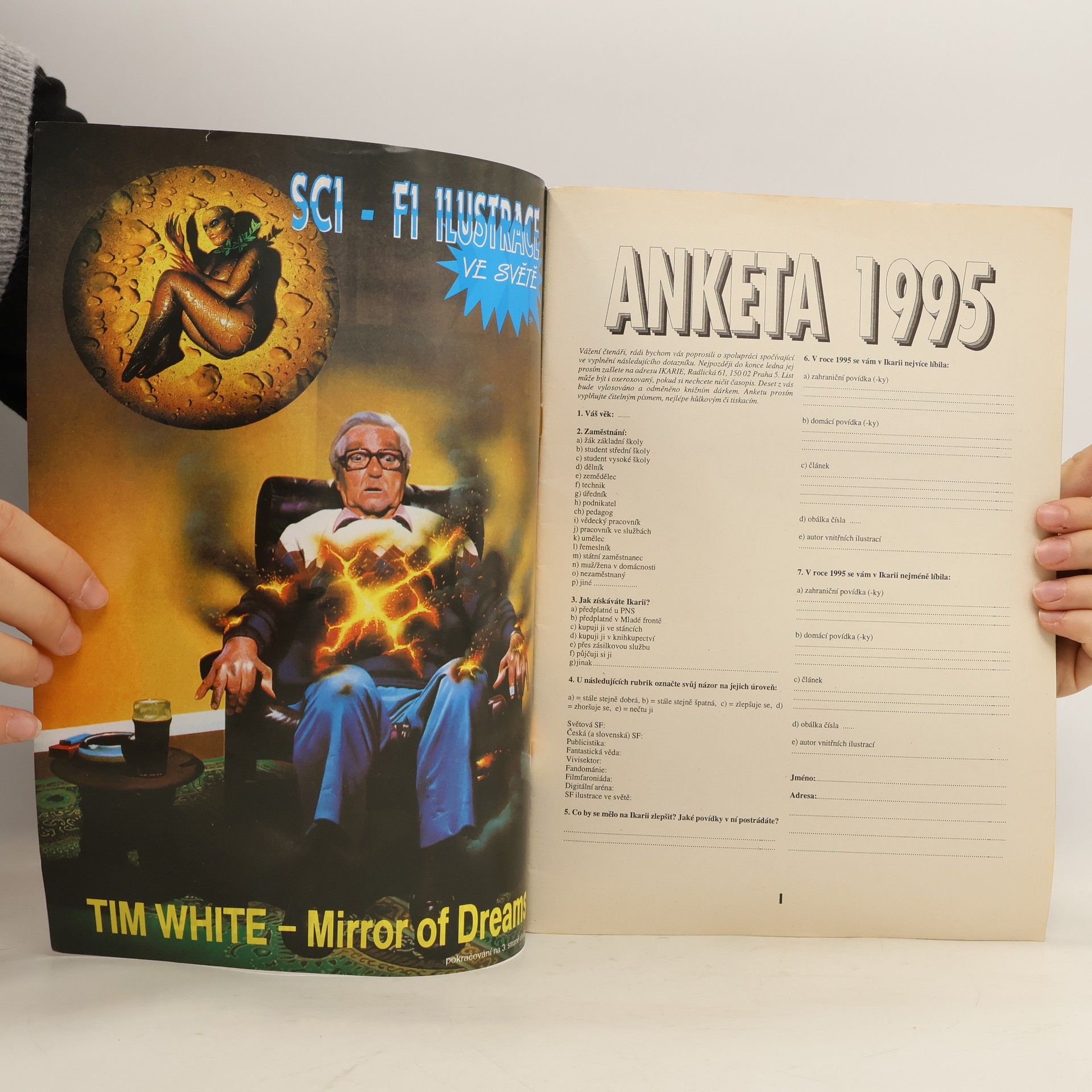 Kolektiv autorů Ikarie. Kompletní ročník roku 1996
