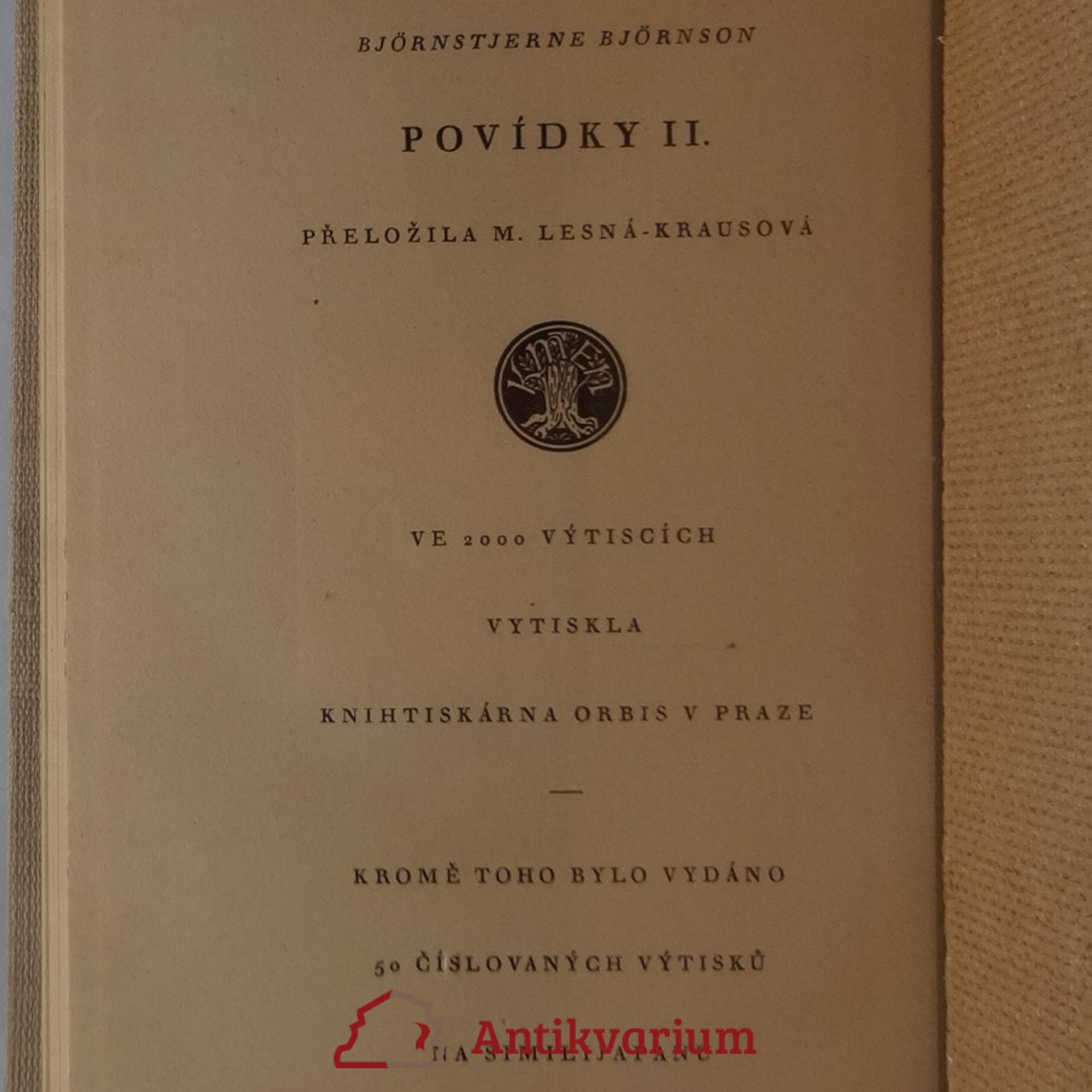 Bjørnstjerne Bjørnson Rybářské děvče