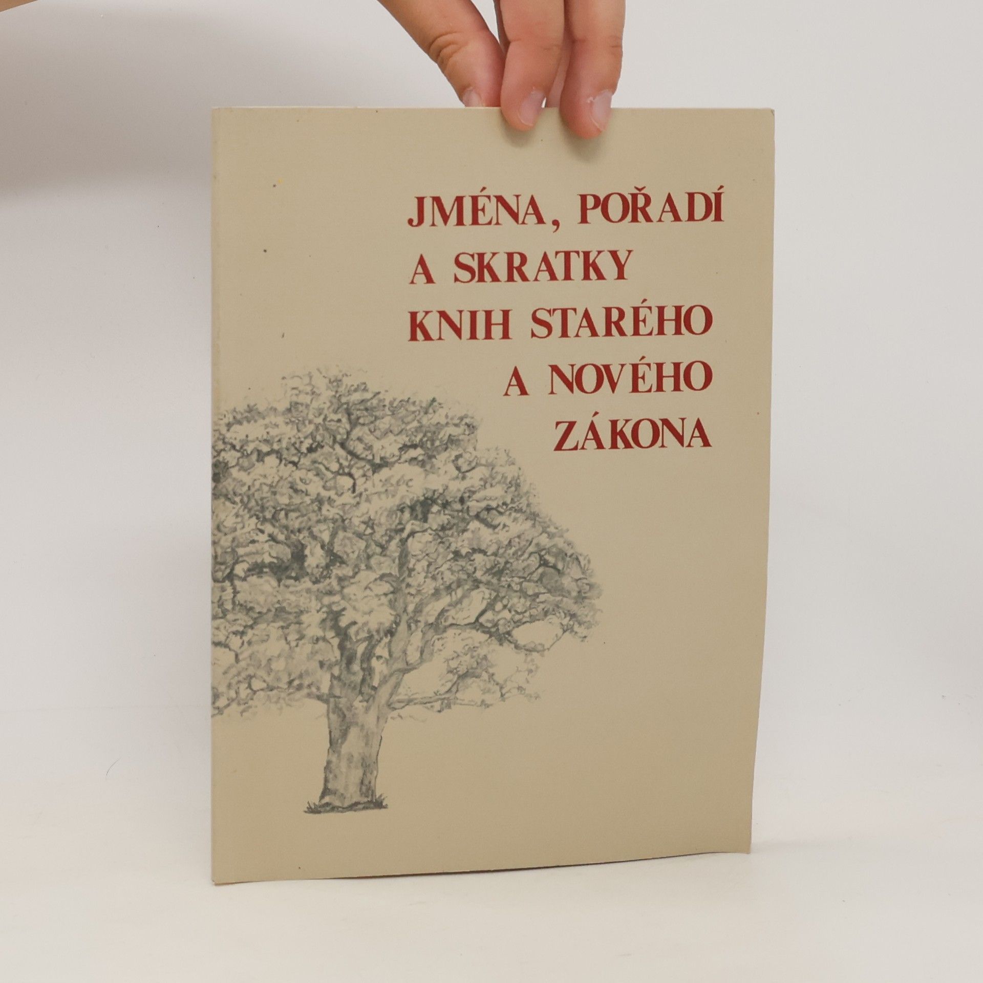 Kolektiv autorů Jména, pořadí a skratky knih starého a nového zákona