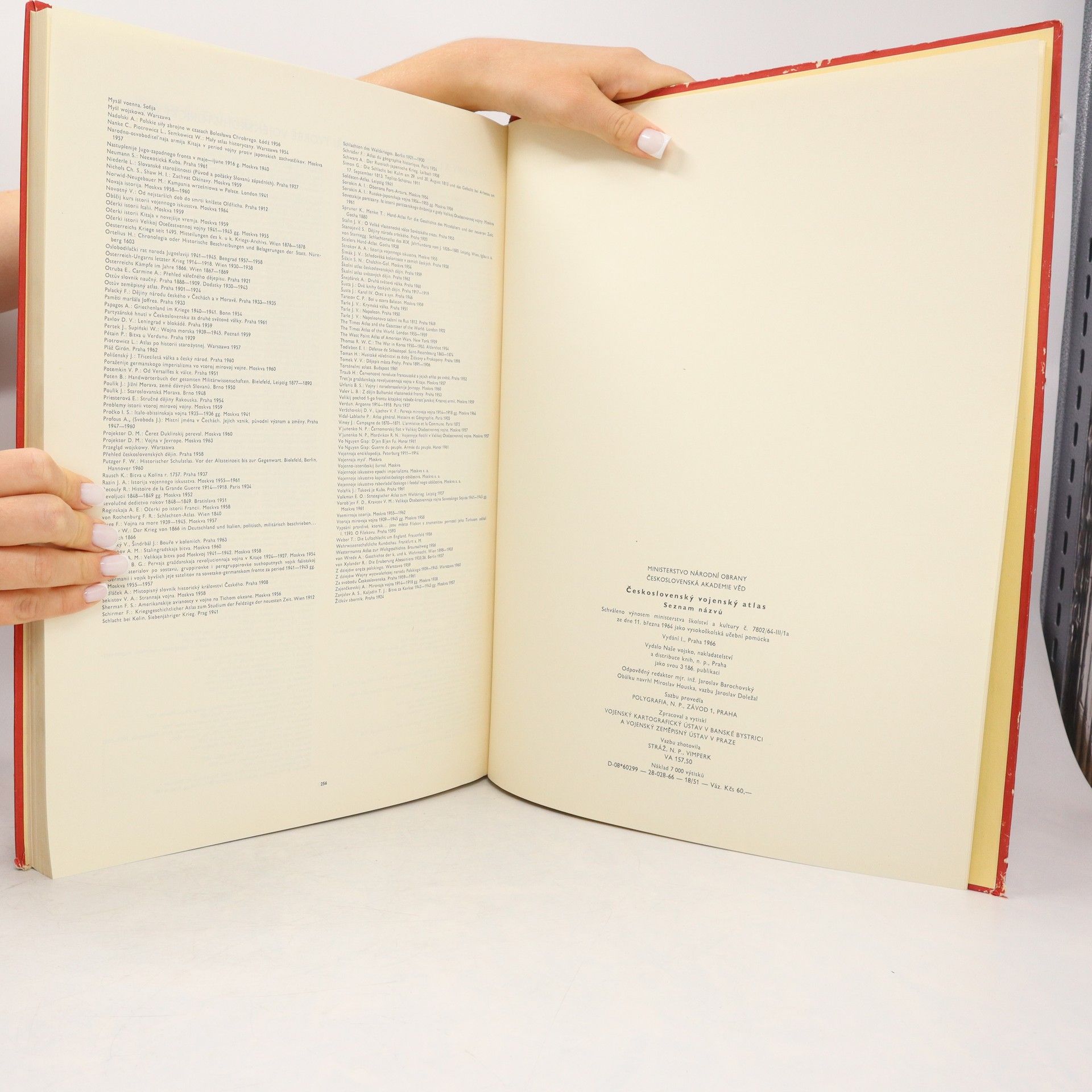 Autorenkollektiv Československý vojenský atlas. Seznam názvů