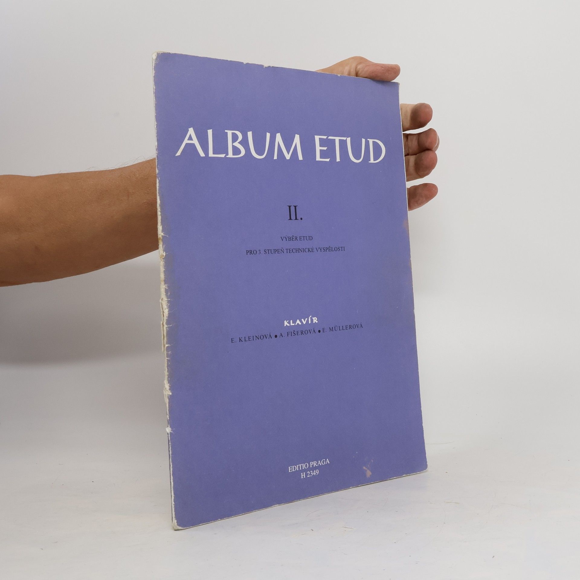 Autorenkollektiv Album etud II. Výběr etud pro 3. stupeň technické vyspělosti (klavír)