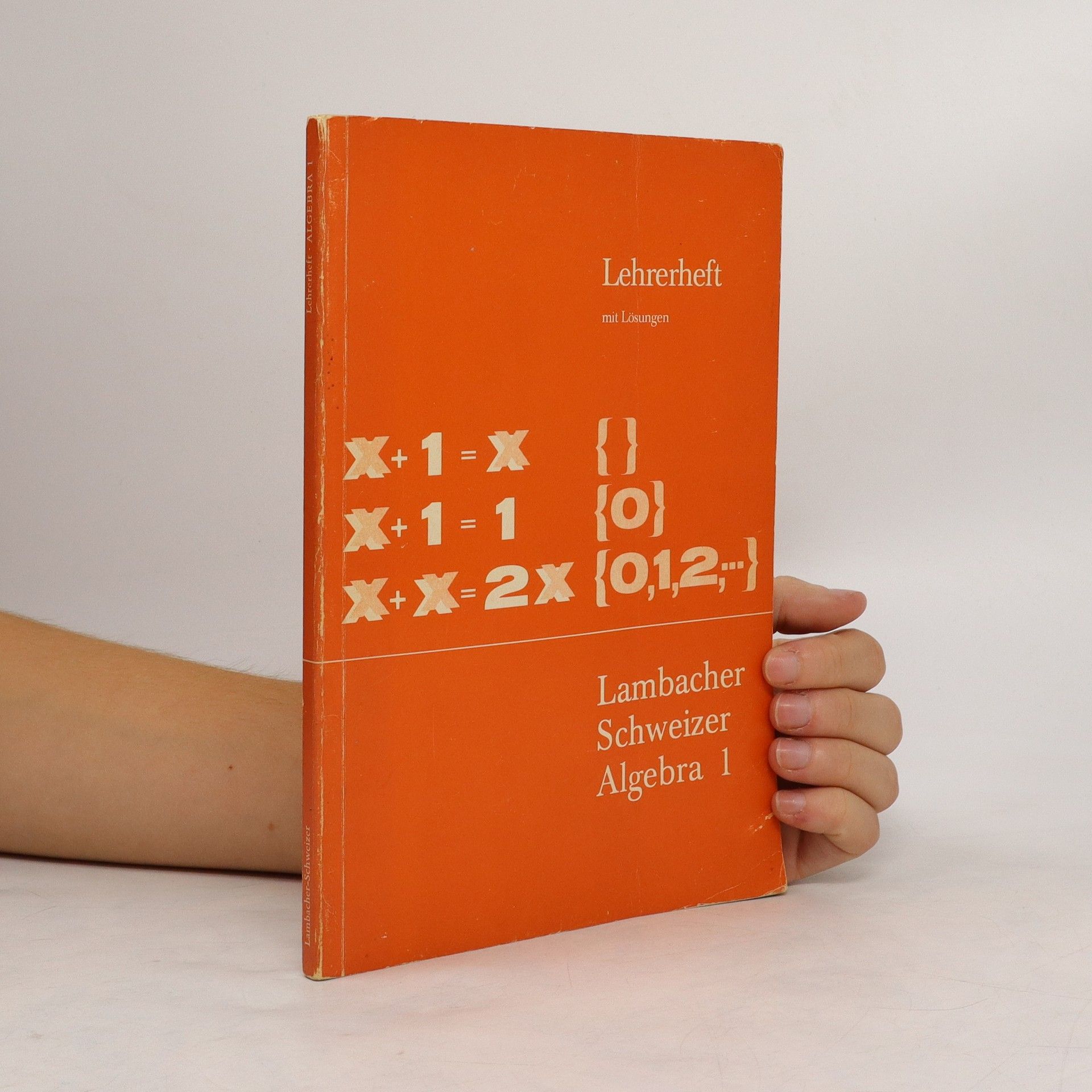 Collectif d'auteurs Lehrerheft mit Lösungen. Lambacher Schweizer Algebra I