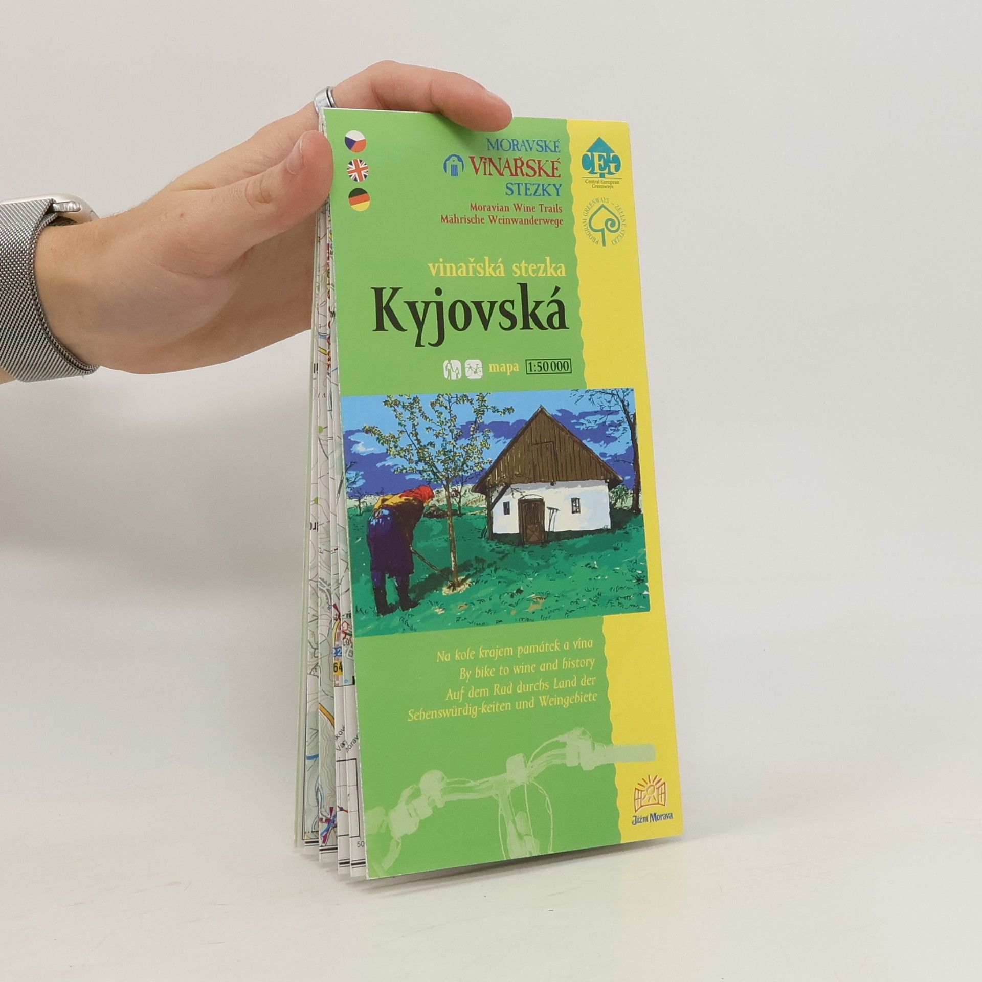 Kolektiv autorů Vinařská stezka Kyjovská. Mapa 1:50 000