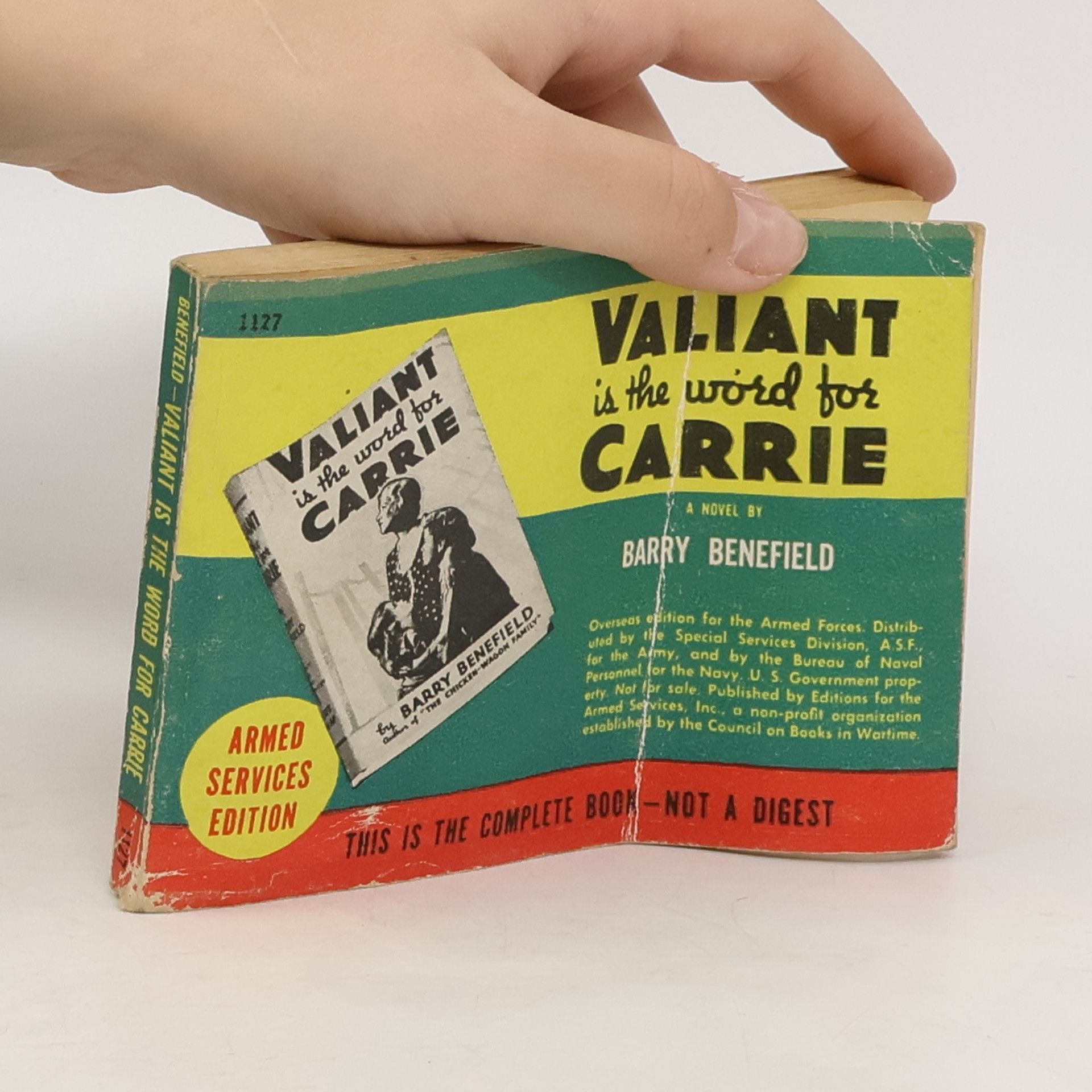 Barry Benefield Valiant is the Word for Carrie