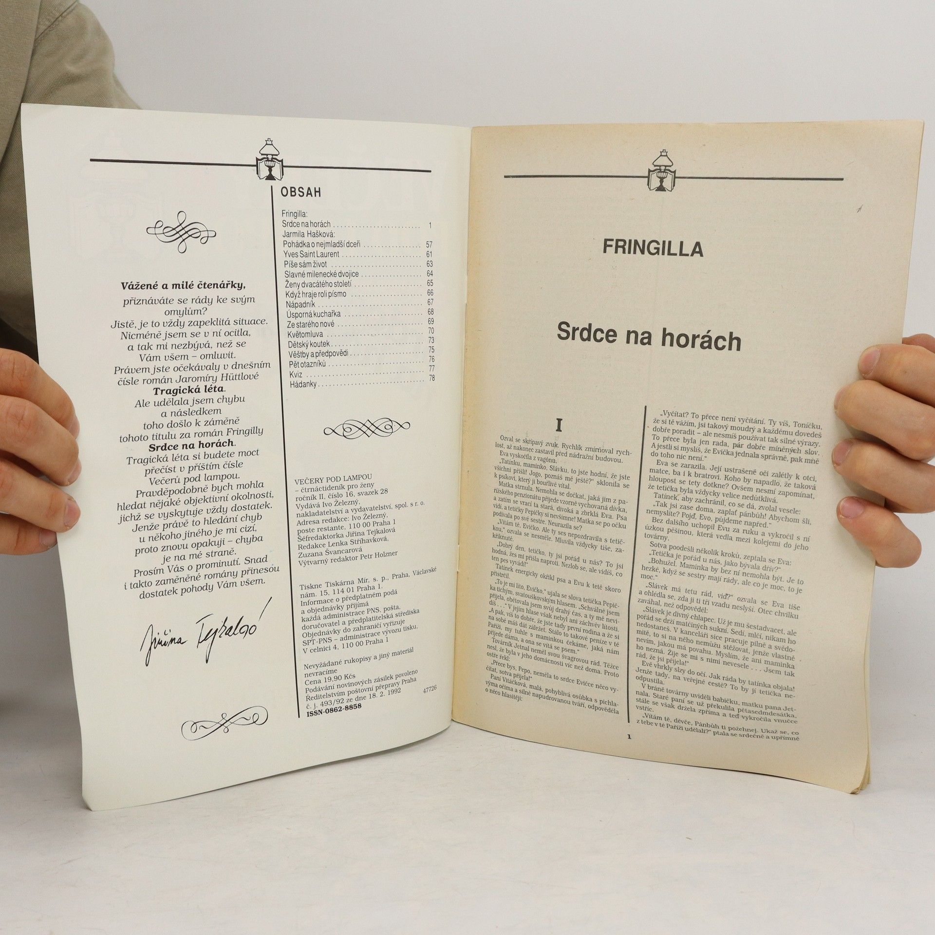 Autorenkollektiv Večery pod lampou 16/1992
