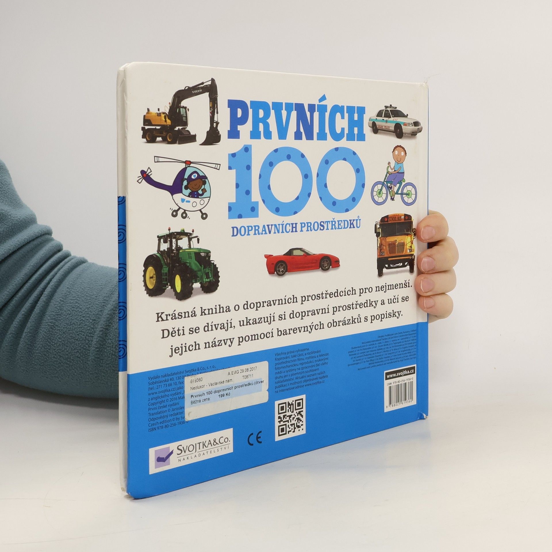 Various authors Prvních 100 dopravních prostředků (čtverec)