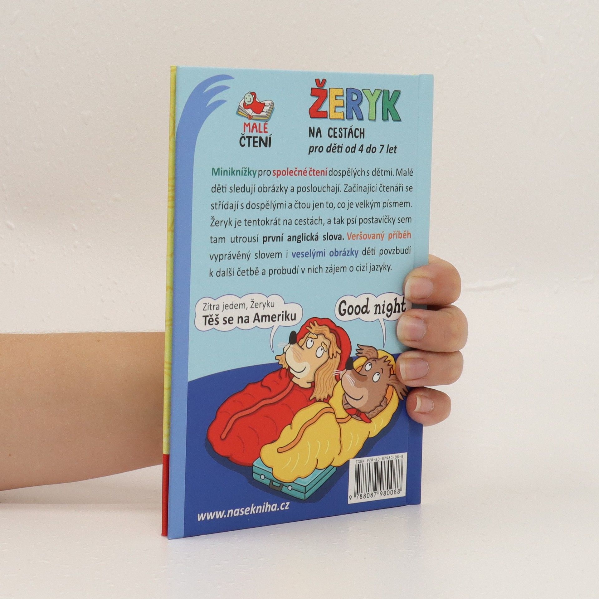 Hanka Jelínková Žeryk na cestách - Veršované dobrodružství pejska Žeryka