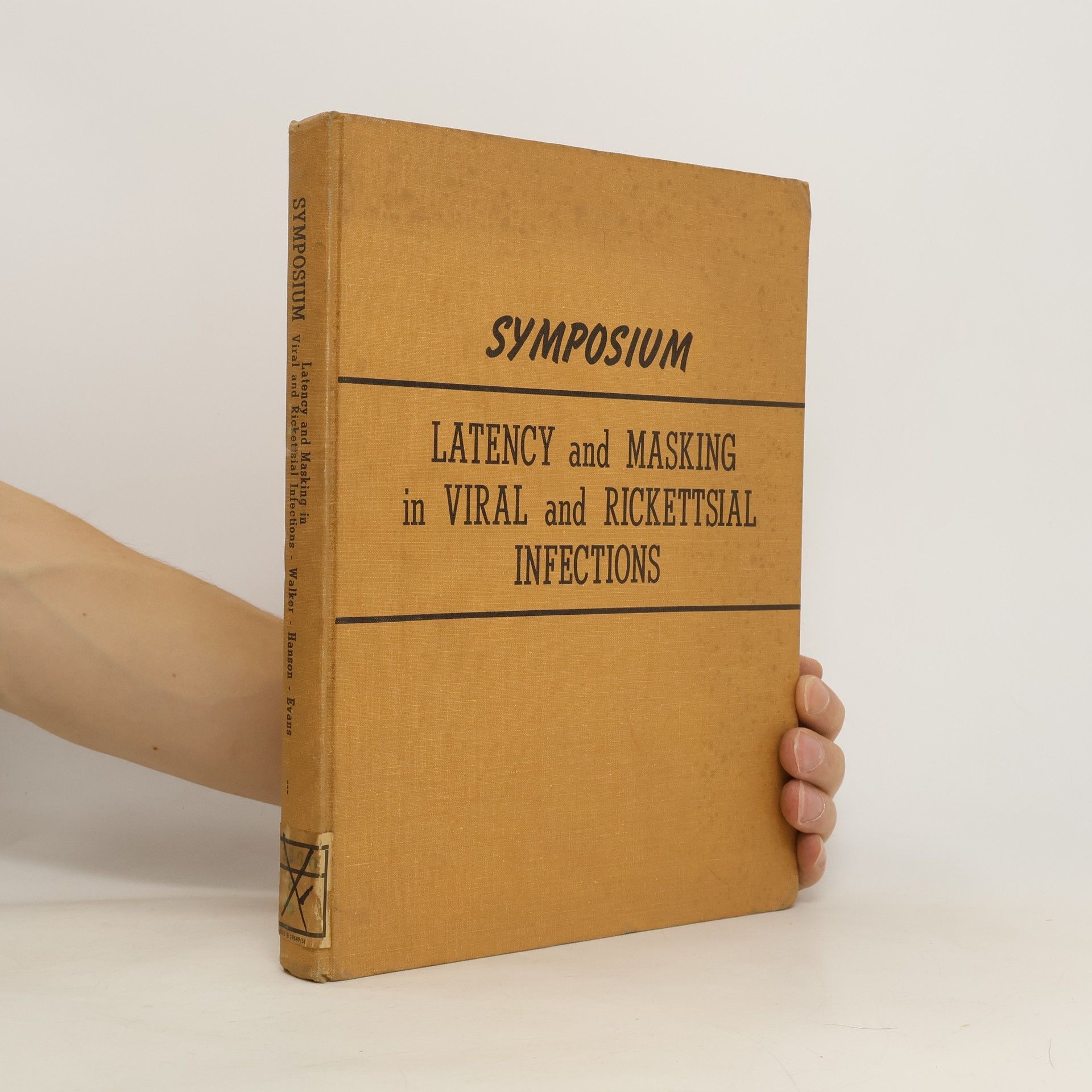 AA.VV. Symposium on Latency and Masking Viral and Rickettsial Infections