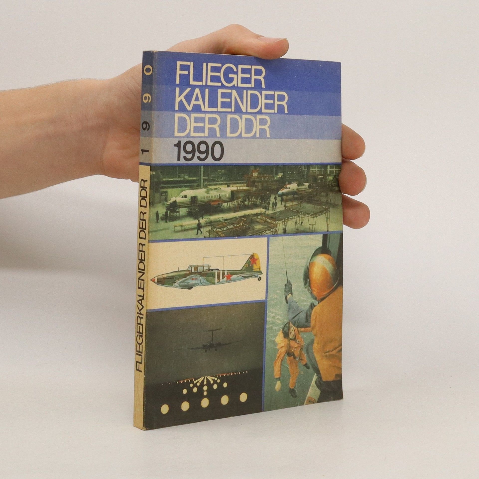 Peter Bork Flieger Kalender der DDR 1990