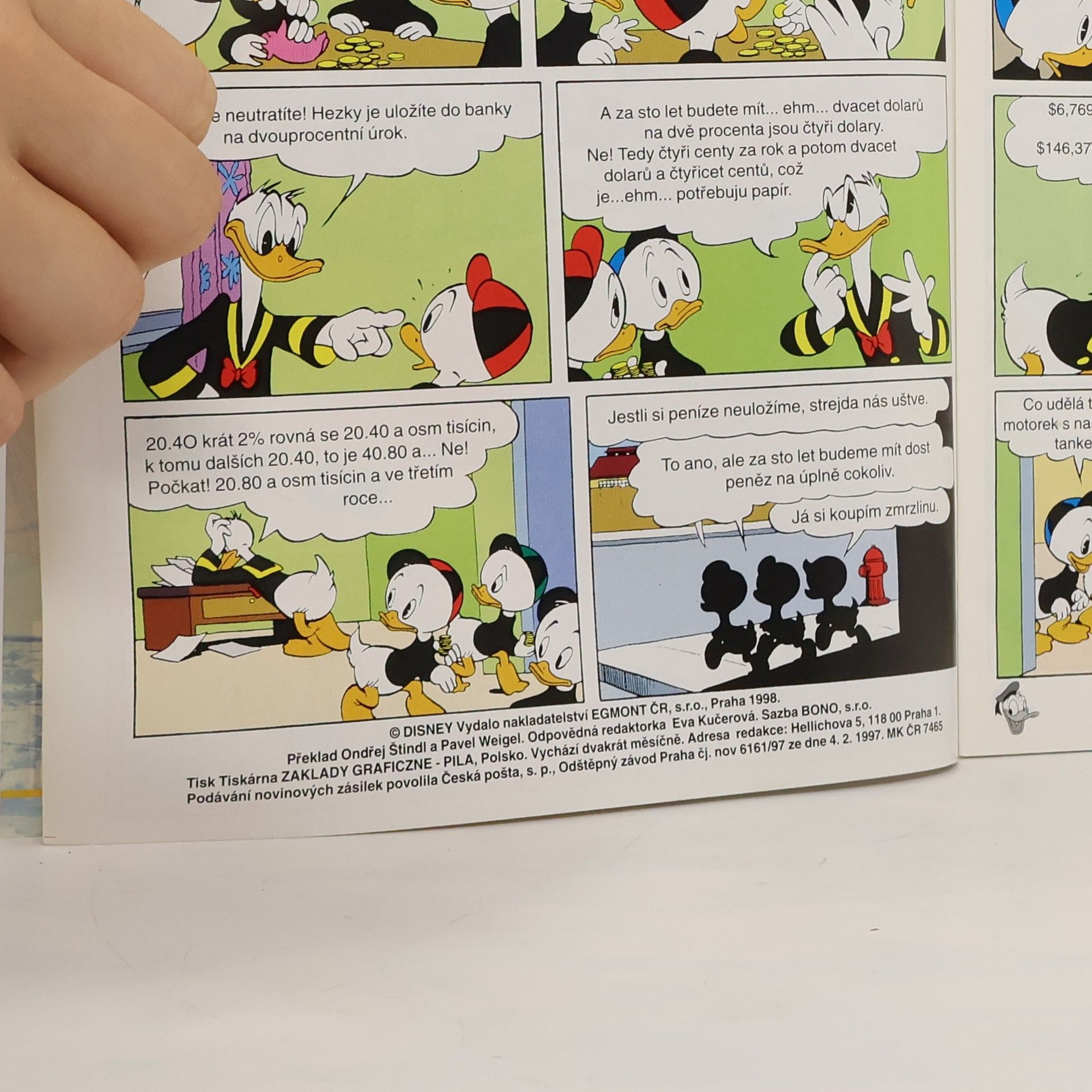 Autorenkollektiv Kačer Donald 8/1998