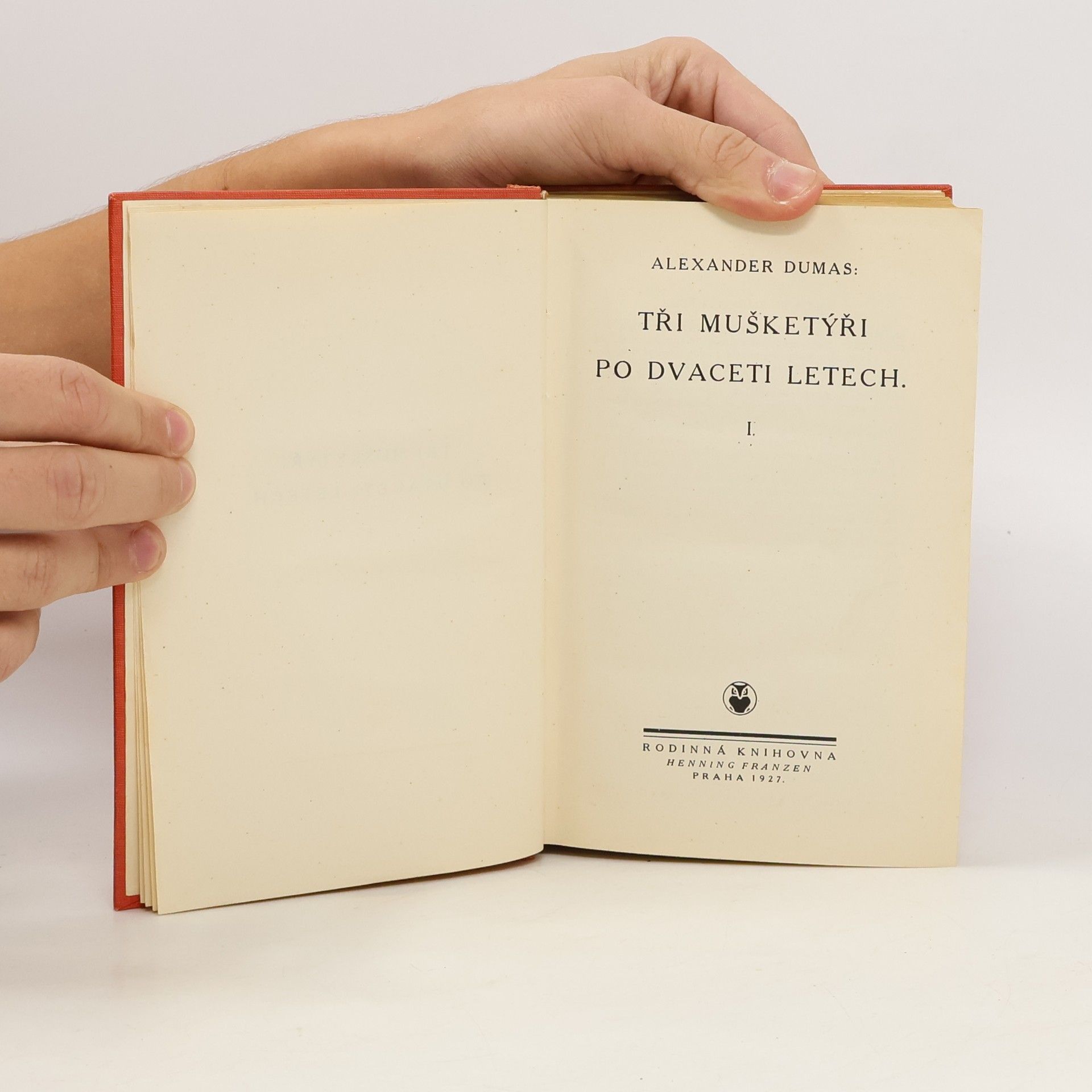 Alexandre Dumas starší Tři mušketýři I.