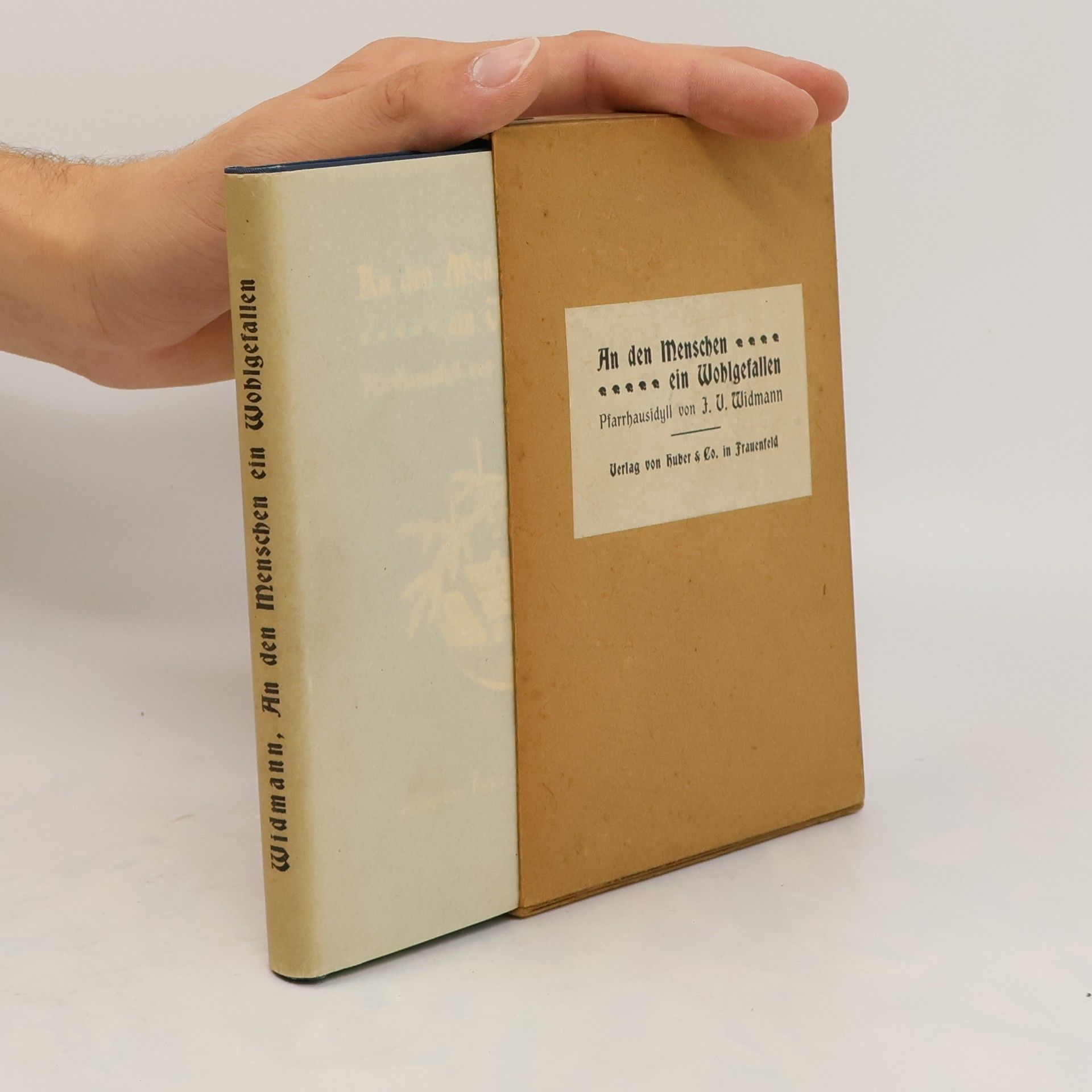 Josef Victor Widmann An den Menschen ein Wohlgefallen